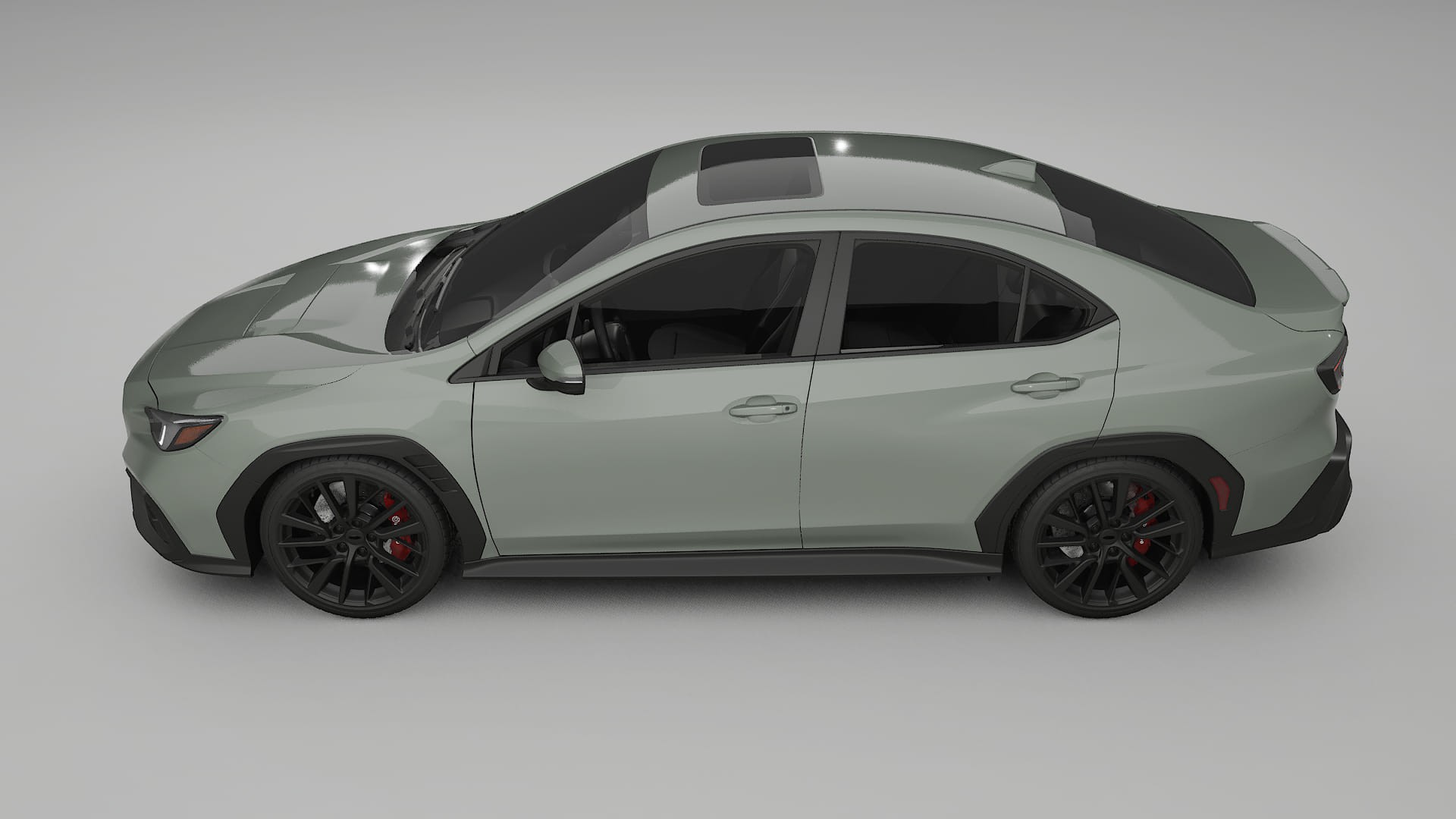 Subaru WRX VB Film de Protecție pentru Vopsea TPU | SLATE PPF cu Schimbare de Culoare – Kit Complet Predecupat