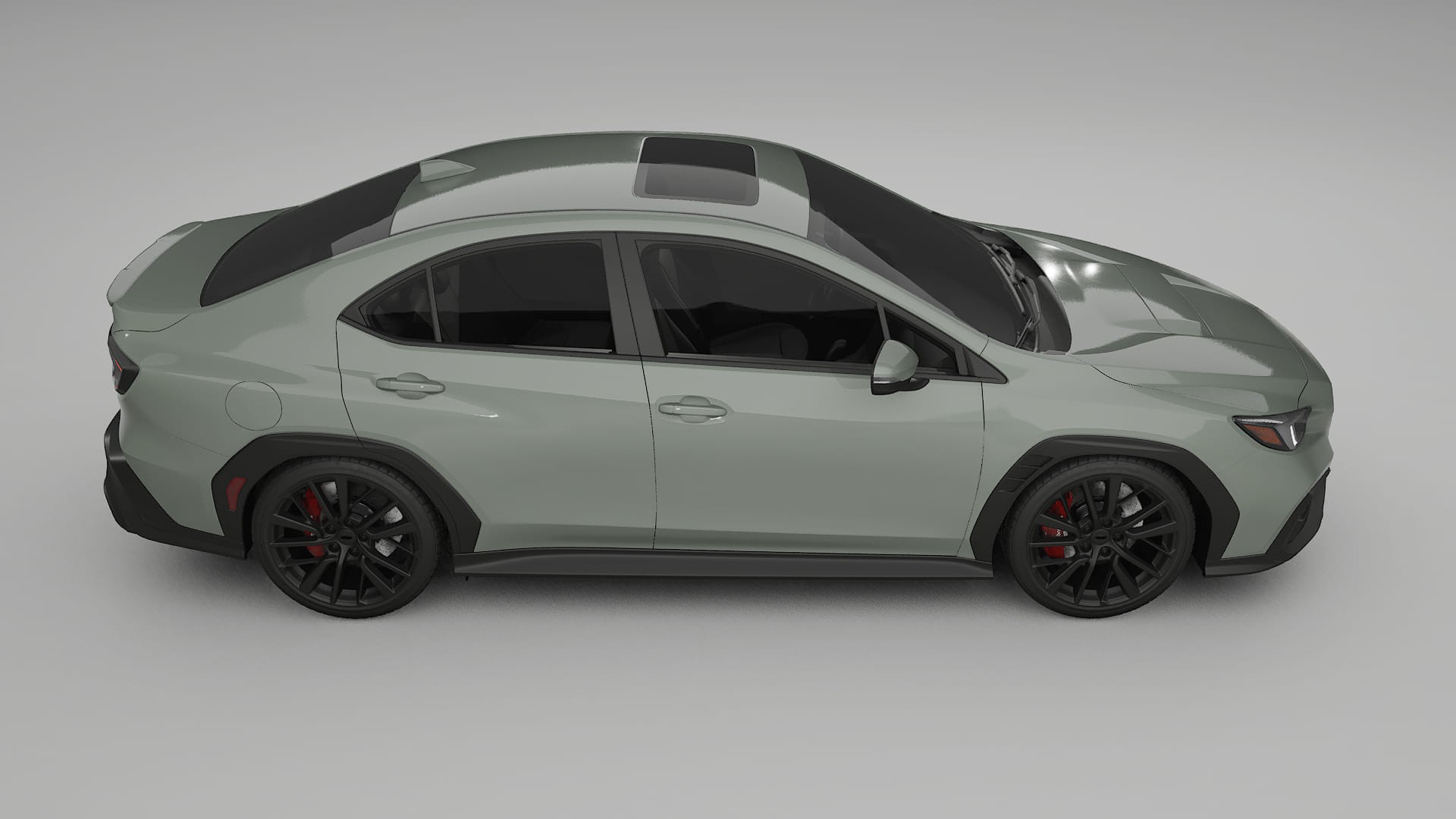 Subaru WRX VB Film de Protecție pentru Vopsea TPU | SLATE PPF cu Schimbare de Culoare – Kit Complet Predecupat