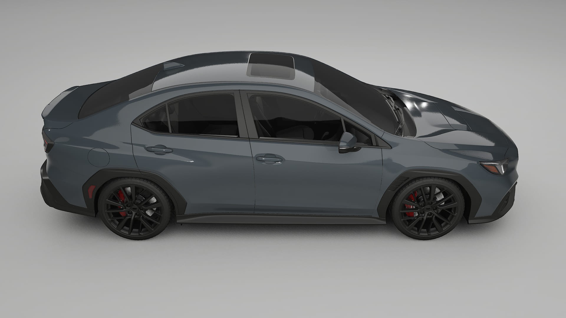 Subaru WRX VB Film de Protecție pentru Vopsea TPU | GRANITE PPF cu Schimbare de Culoare – Kit Complet Predecupat