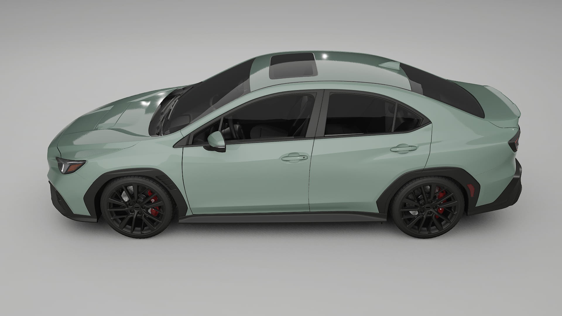 Subaru WRX VB Film de Protecție pentru Vopsea TPU | CINDER PPF cu Schimbare de Culoare – Kit Complet Predecupat