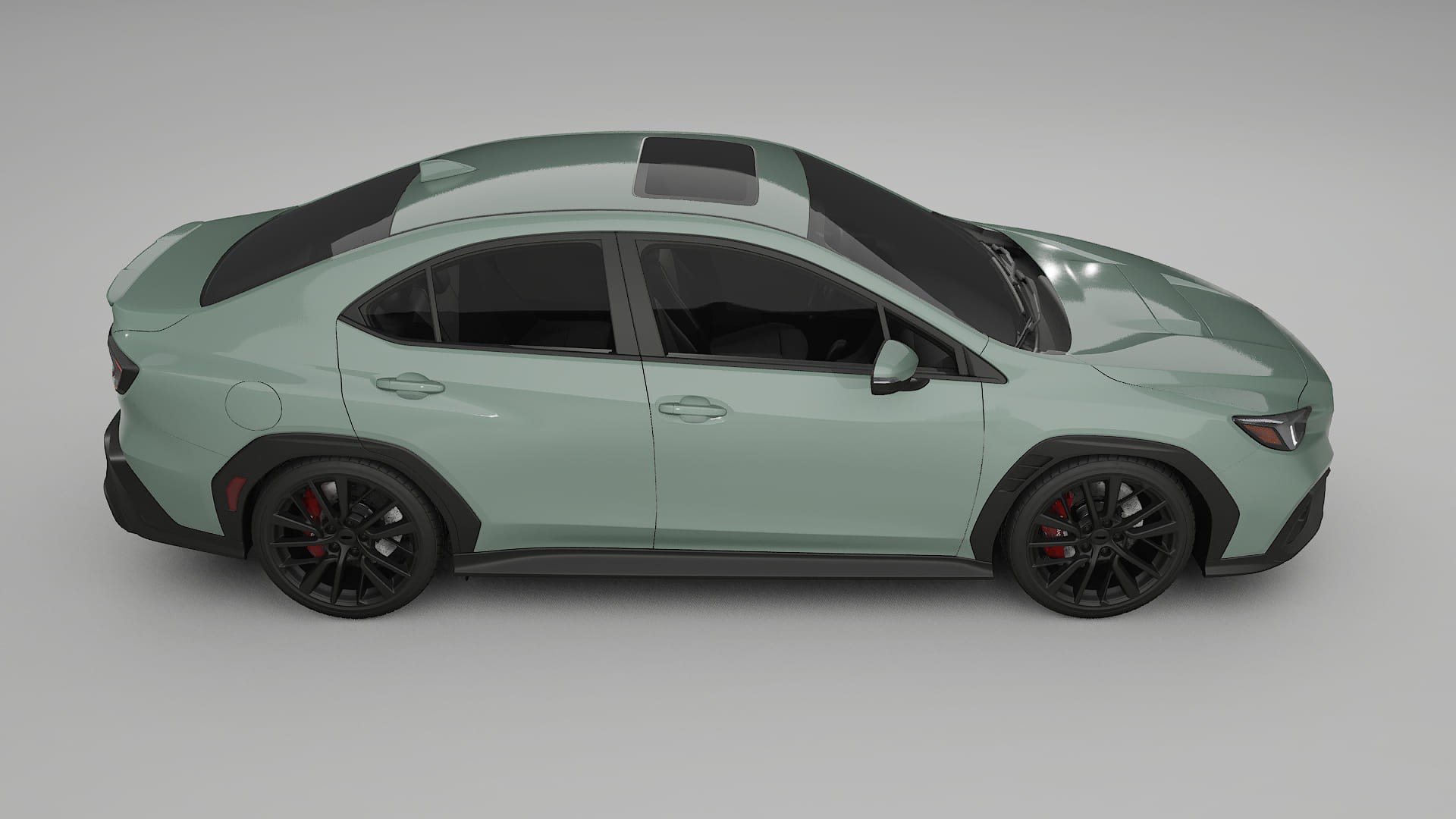 Subaru WRX VB Film de Protecție pentru Vopsea TPU | CINDER PPF cu Schimbare de Culoare – Kit Complet Predecupat