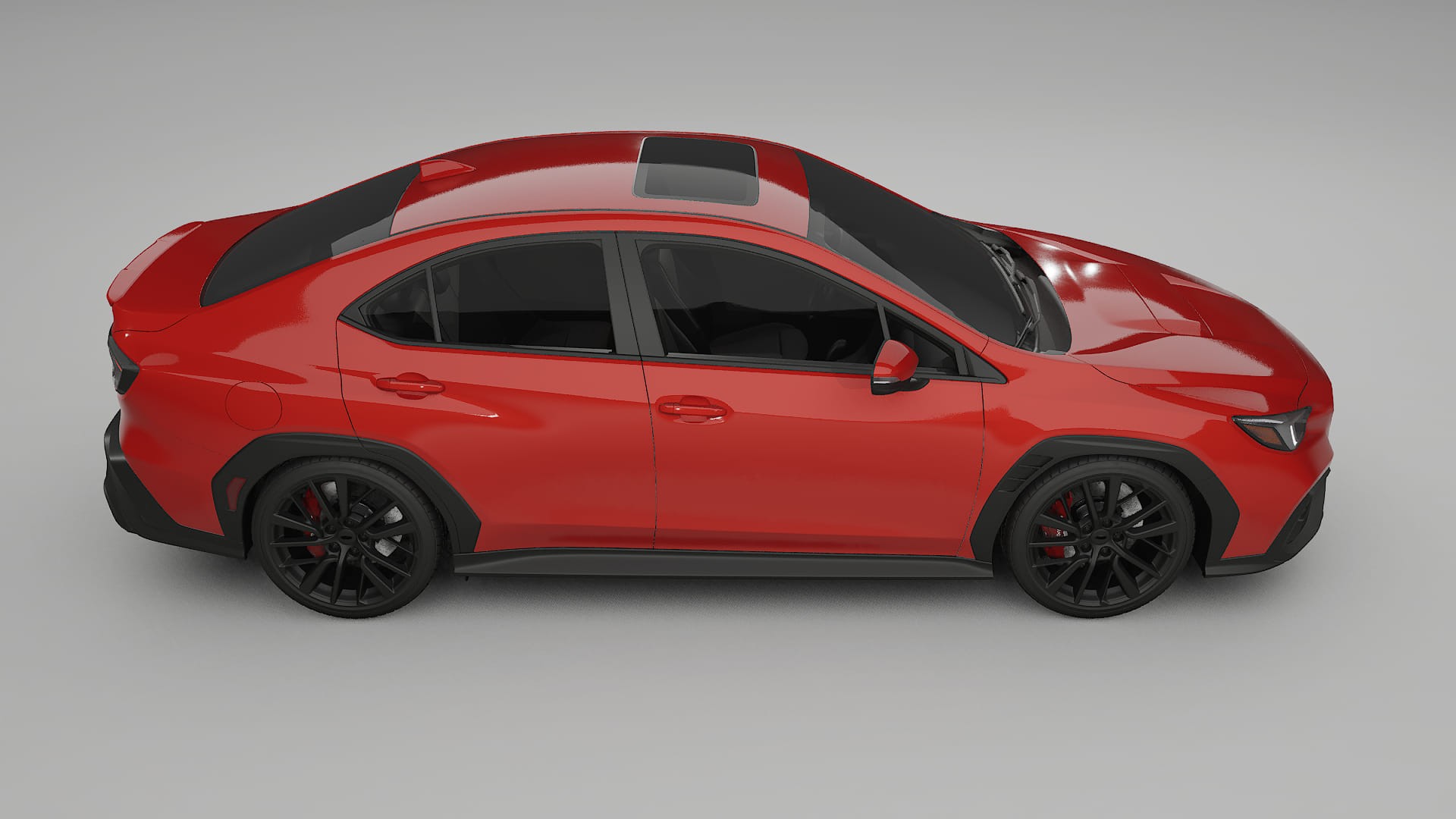 Subaru WRX VB Film de Protecție pentru Vopsea TPU | BLAZE PPF cu Schimbare de Culoare – Kit Complet Predecupat