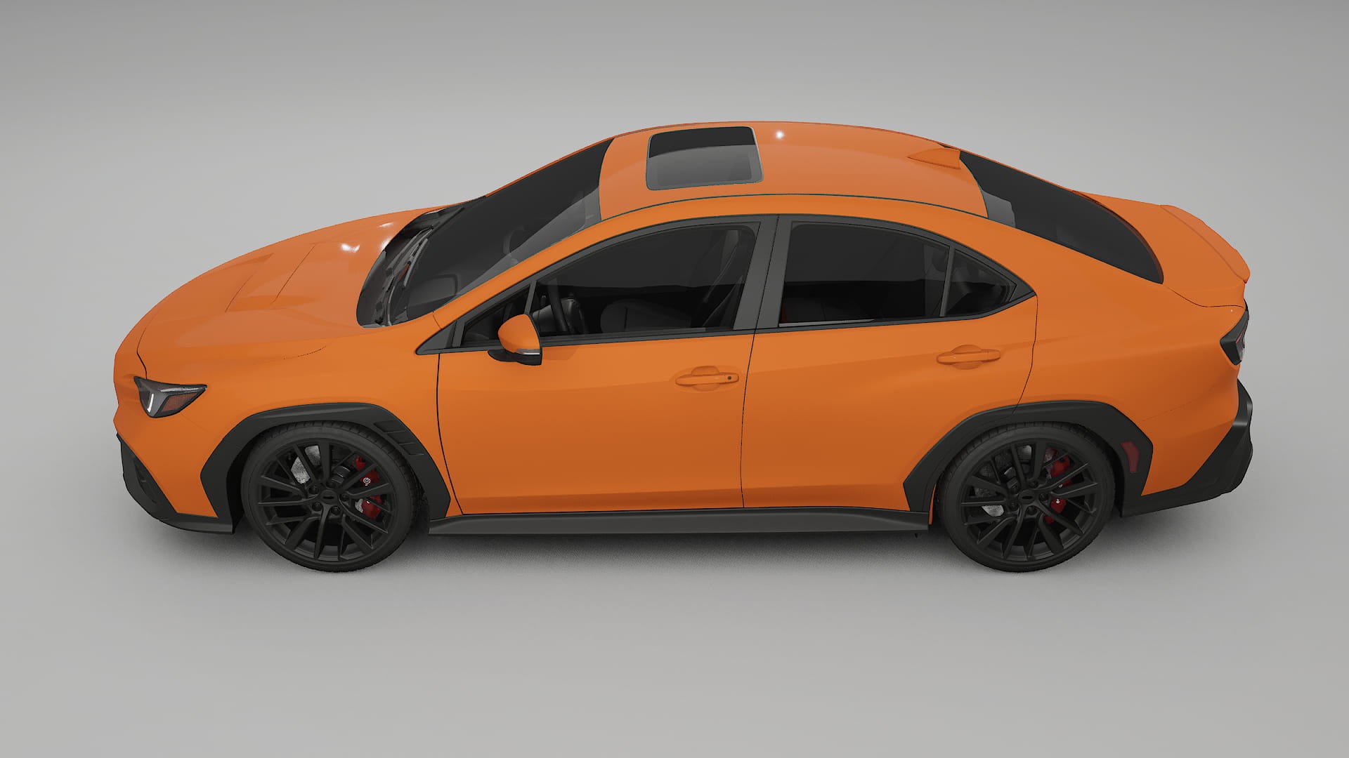 Subaru WRX VB Film de Protecție pentru Vopsea TPU | ROCKET PPF cu Schimbare de Culoare – Kit Complet Predecupat