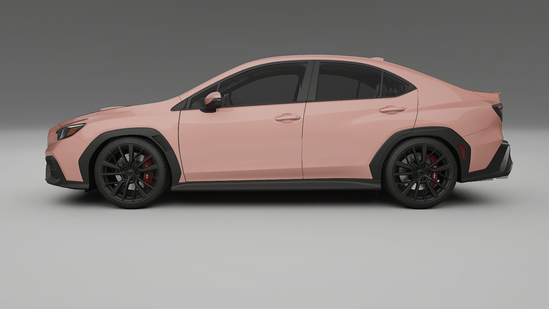 Subaru WRX VB Film de Protecție pentru Vopsea TPU | BLUSH PPF cu Schimbare de Culoare – Kit Complet Predecupat