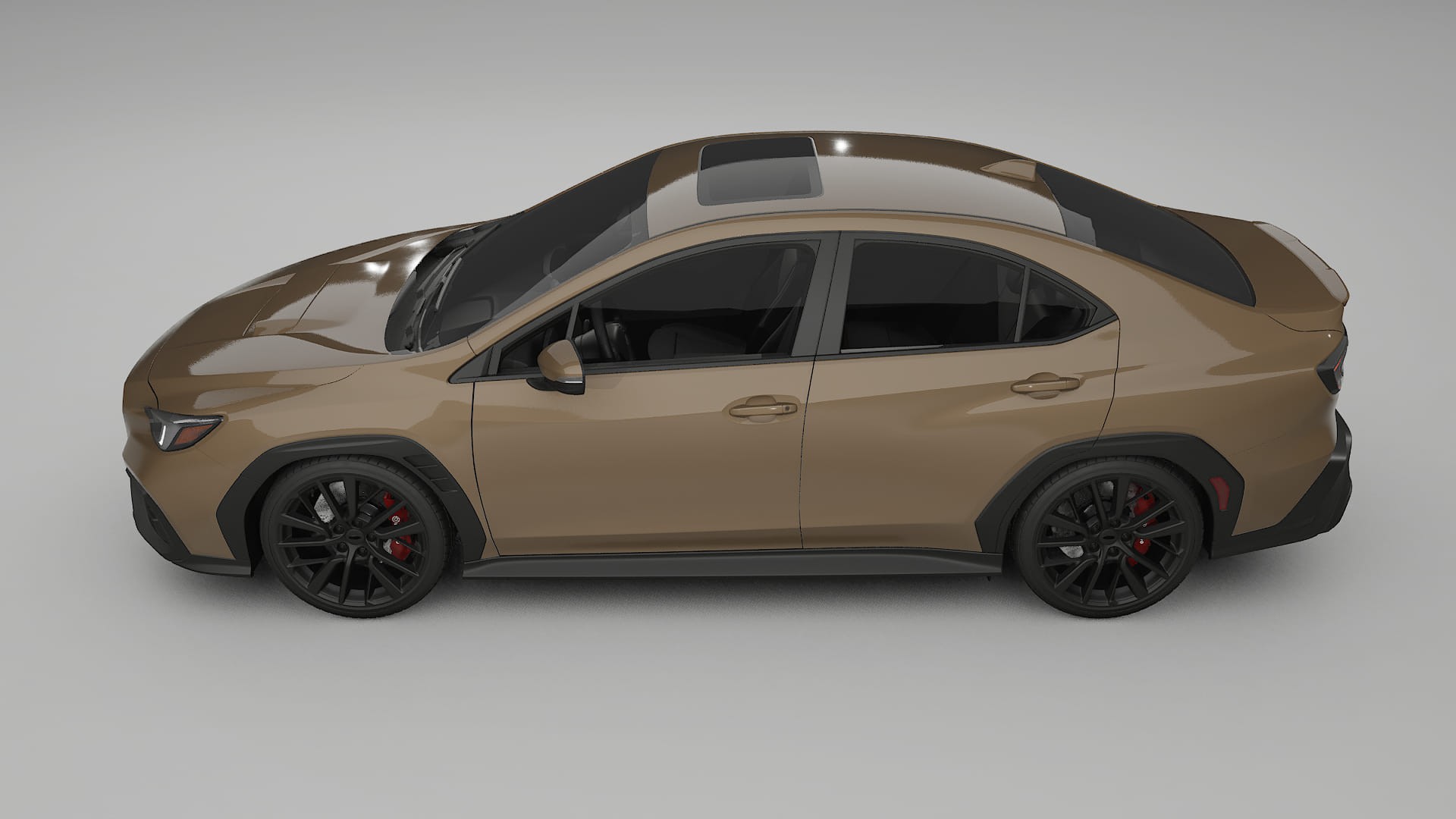 Subaru WRX VB Film de Protecție pentru Vopsea TPU | SAHARA PPF cu Schimbare de Culoare – Kit Complet Predecupat