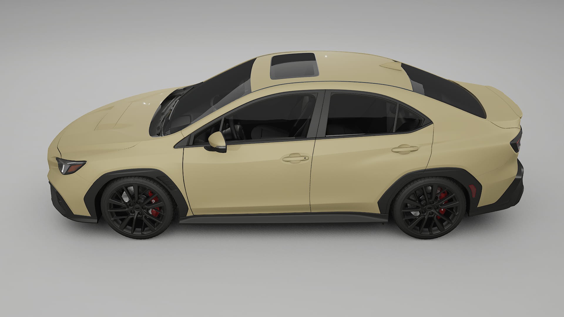 Subaru WRX VB Film de Protecție pentru Vopsea TPU | SAND PPF cu Schimbare de Culoare – Kit Complet Predecupat