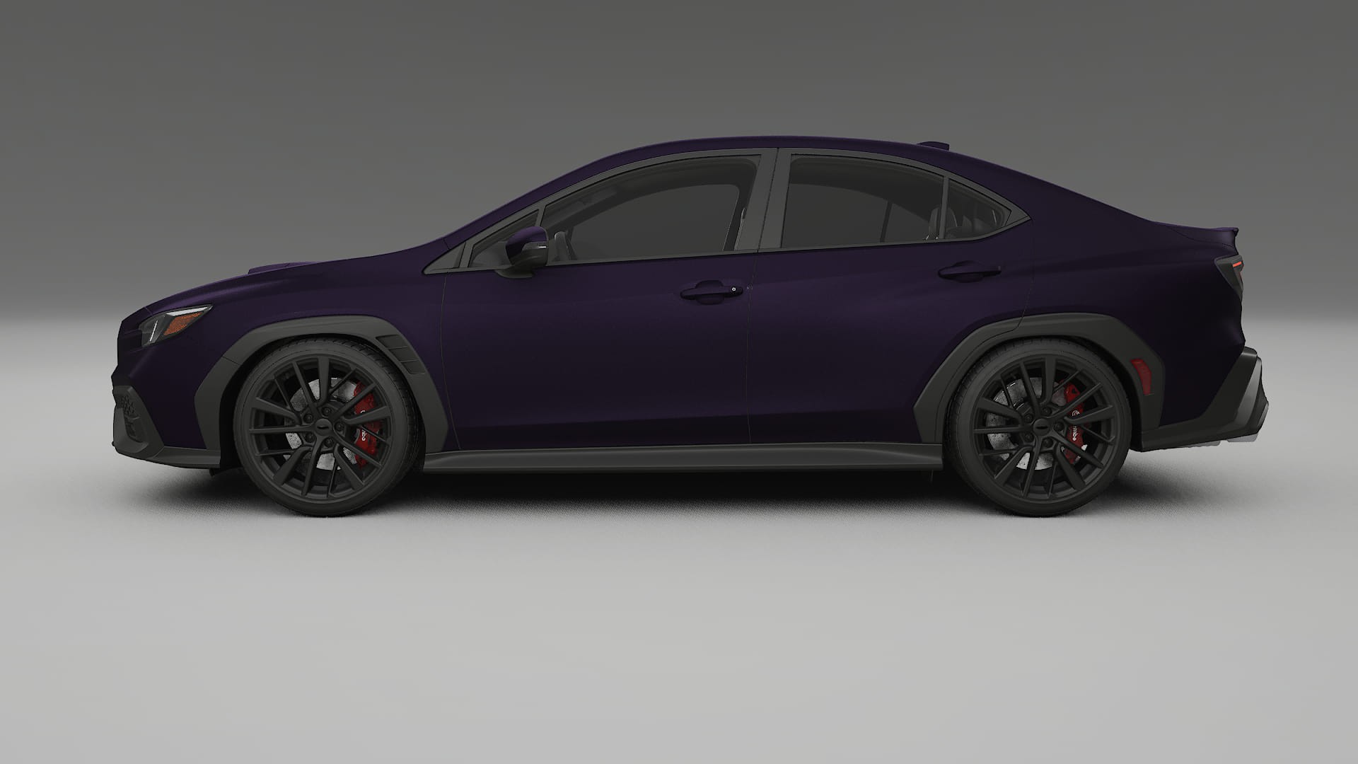 Subaru WRX VB Film de Protecție pentru Vopsea TPU | VIOLET PPF cu Schimbare de Culoare – Kit Complet Predecupat