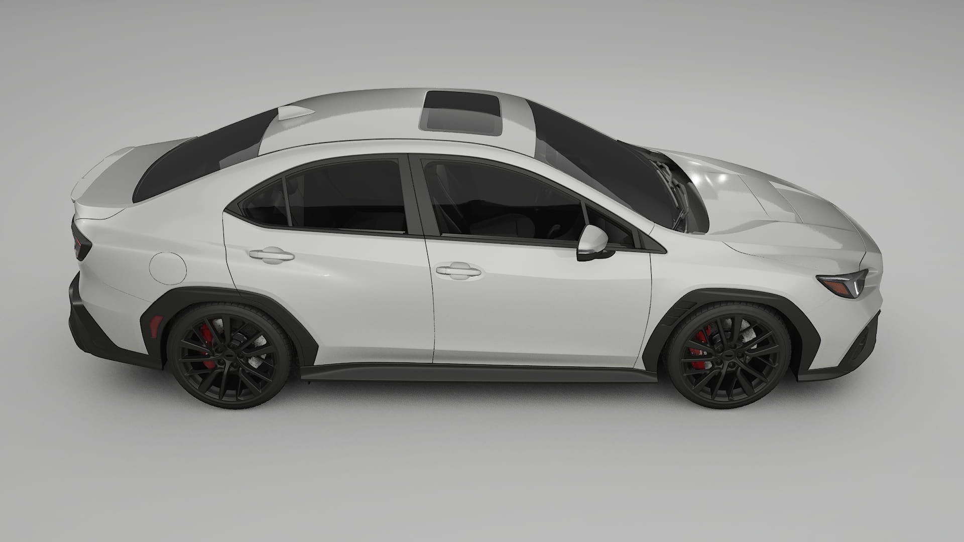 Subaru WRX VB Film de Protecție pentru Vopsea TPU | PEARL PPF cu Schimbare de Culoare – Kit Complet Predecupat