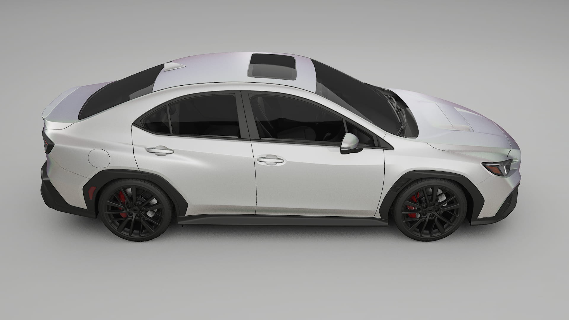 Subaru WRX VB Film de Protecție pentru Vopsea TPU | NEBULA PPF cu Schimbare de Culoare – Kit Complet Predecupat