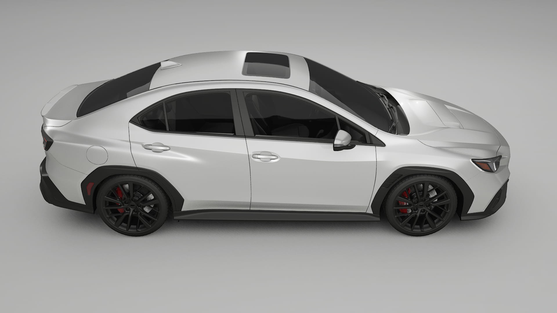 Subaru WRX VB Film de Protecție pentru Vopsea TPU | OPAL PPF cu Schimbare de Culoare – Kit Complet Predecupat