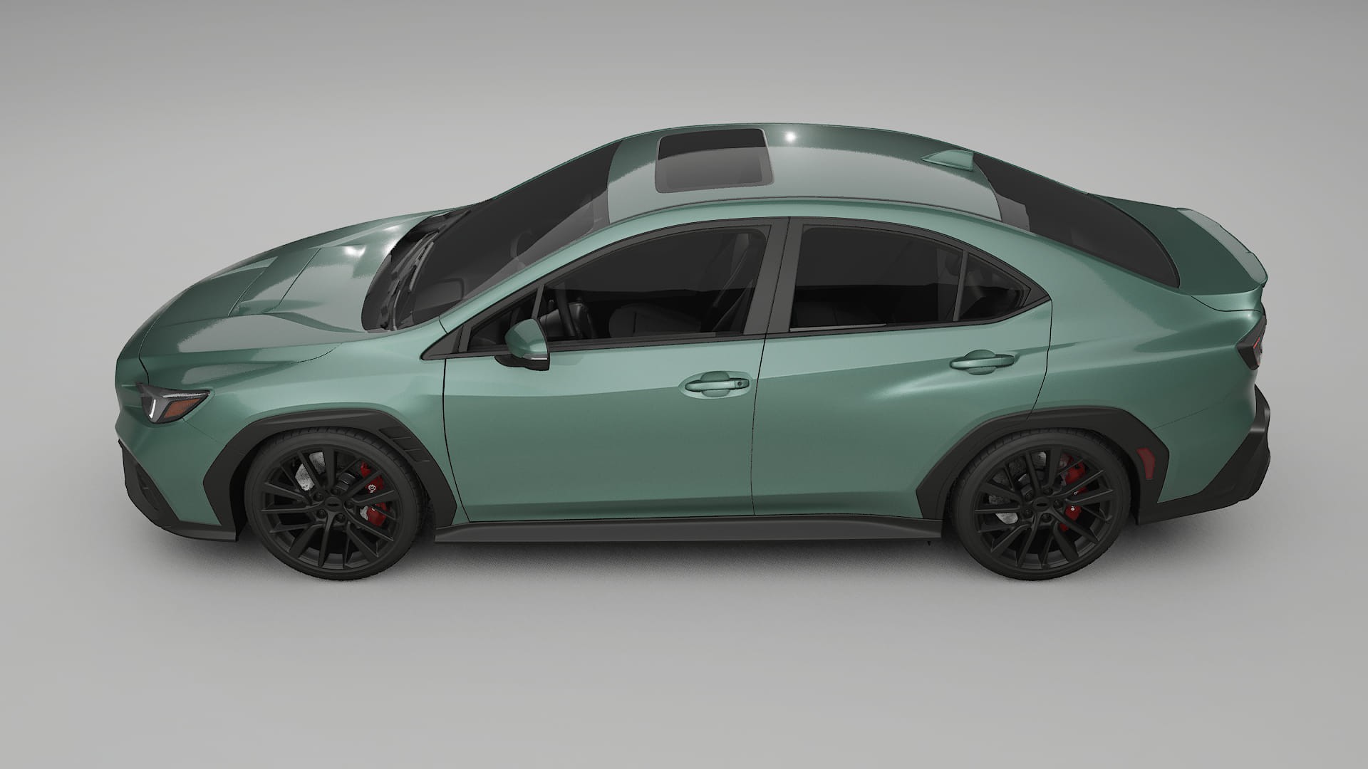 Subaru WRX VB Film de Protecție pentru Vopsea TPU | EVERGREEN PPF cu Schimbare de Culoare – Kit Complet Predecupat