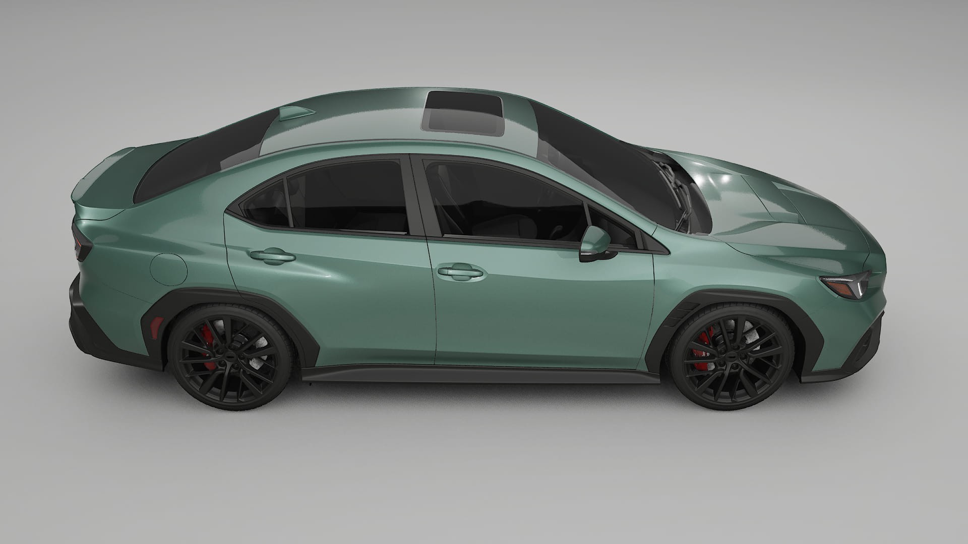 Subaru WRX VB Film de Protecție pentru Vopsea TPU | EVERGREEN PPF cu Schimbare de Culoare – Kit Complet Predecupat