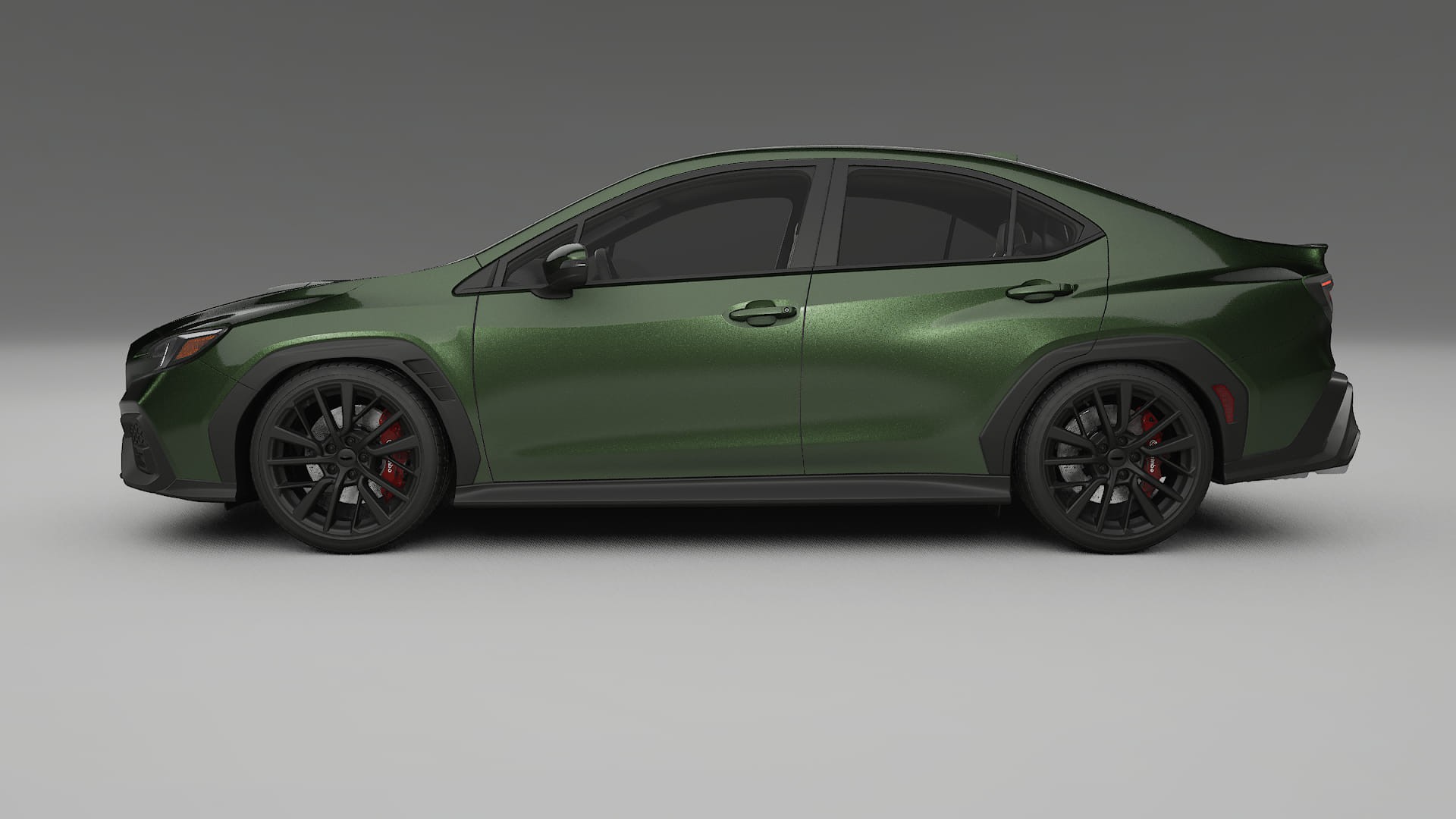 Subaru WRX VB Film de Protecție pentru Vopsea TPU | LAGOON PPF cu Schimbare de Culoare – Kit Complet Predecupat