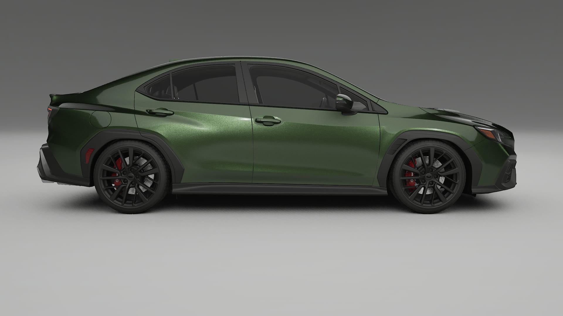 Subaru WRX VB Film de Protecție pentru Vopsea TPU | LAGOON PPF cu Schimbare de Culoare – Kit Complet Predecupat