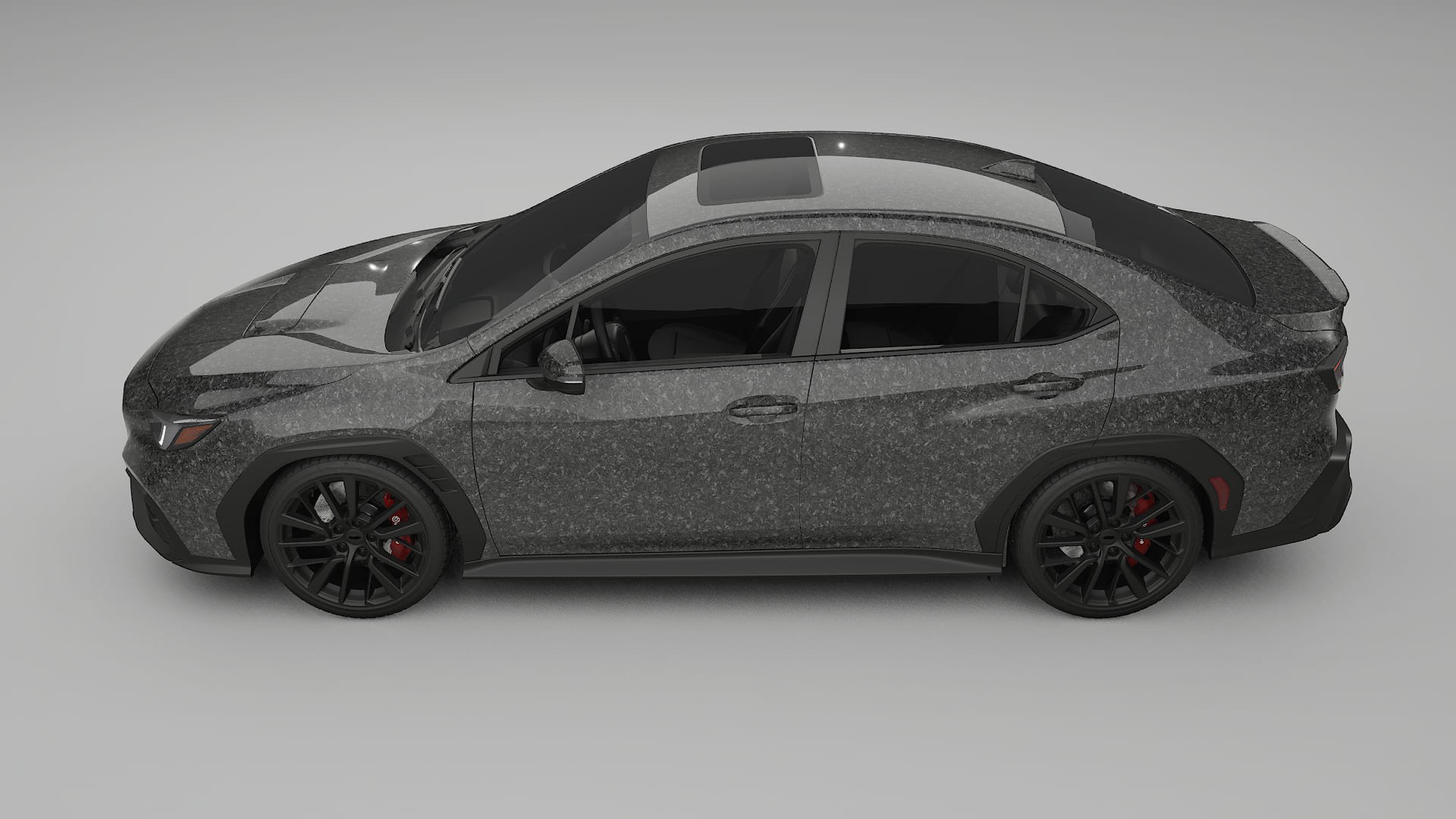 Subaru WRX VB Film de Protecție pentru Vopsea TPU | FORGED S PPF cu Schimbare de Culoare – Kit Complet Predecupat