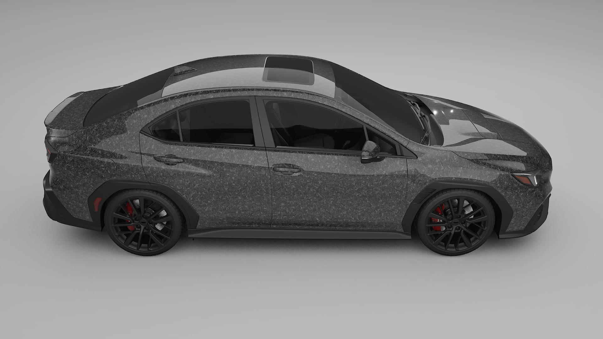 Subaru WRX VB Film de Protecție pentru Vopsea TPU | FORGED S PPF cu Schimbare de Culoare – Kit Complet Predecupat