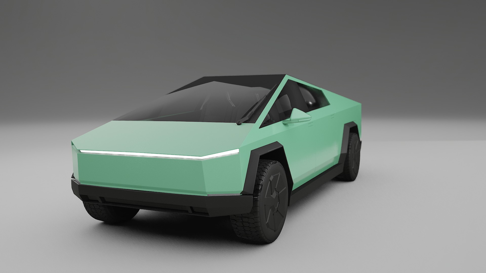 Tesla Cybertruck Film de Protecție pentru Vopsea TPU | DUSTY PPF cu Schimbare de Culoare – Kit Complet Predecupat