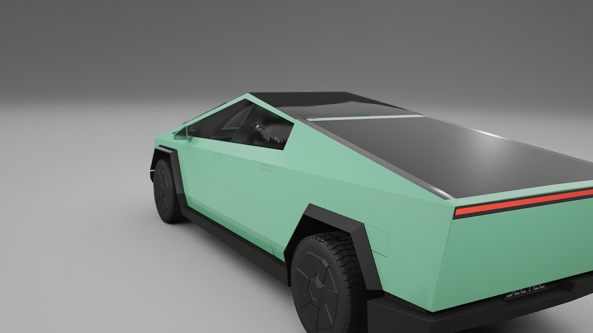 Tesla Cybertruck Film de Protecție pentru Vopsea TPU | DUSTY PPF cu Schimbare de Culoare – Kit Complet Predecupat