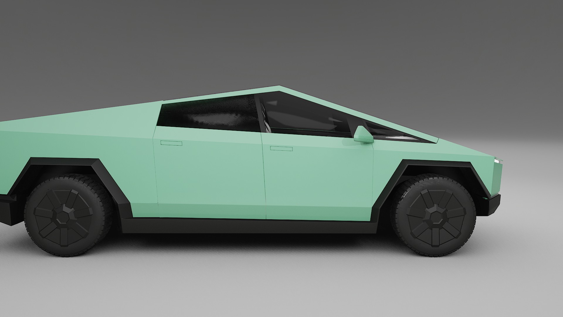 Tesla Cybertruck Film de Protecție pentru Vopsea TPU | DUSTY PPF cu Schimbare de Culoare – Kit Complet Predecupat