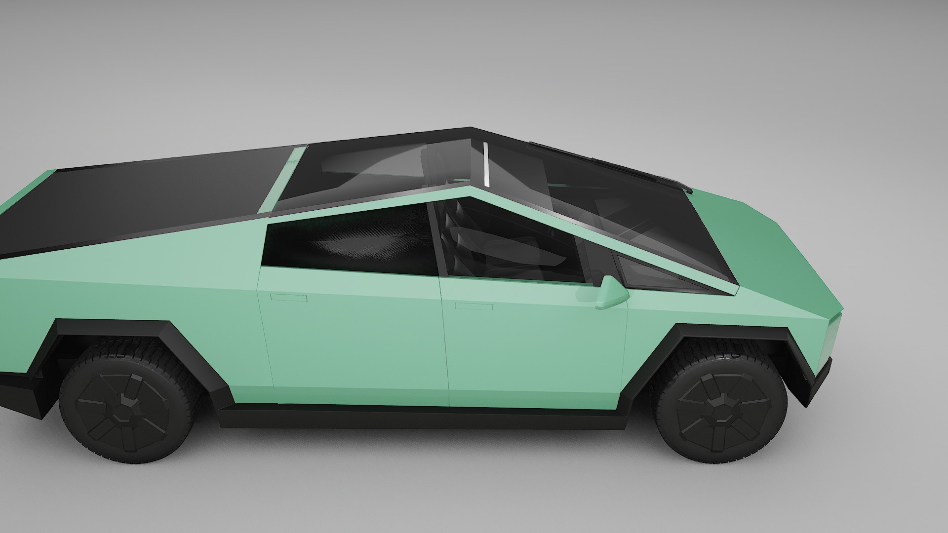 Tesla Cybertruck Film de Protecție pentru Vopsea TPU | DUSTY PPF cu Schimbare de Culoare – Kit Complet Predecupat