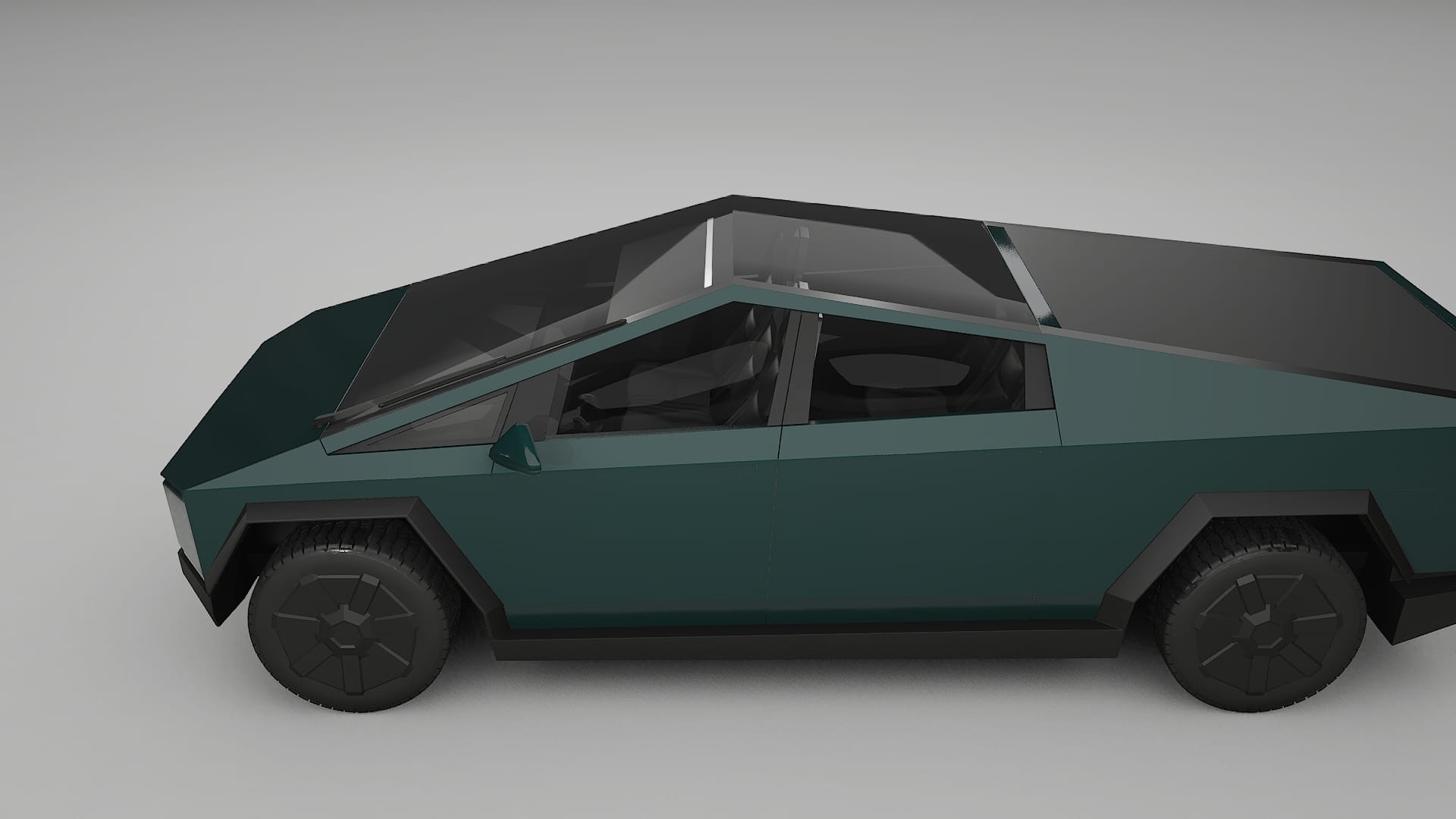 Tesla Cybertruck Film de Protecție pentru Vopsea TPU | INFERNO PPF cu Schimbare de Culoare – Kit Complet Predecupat