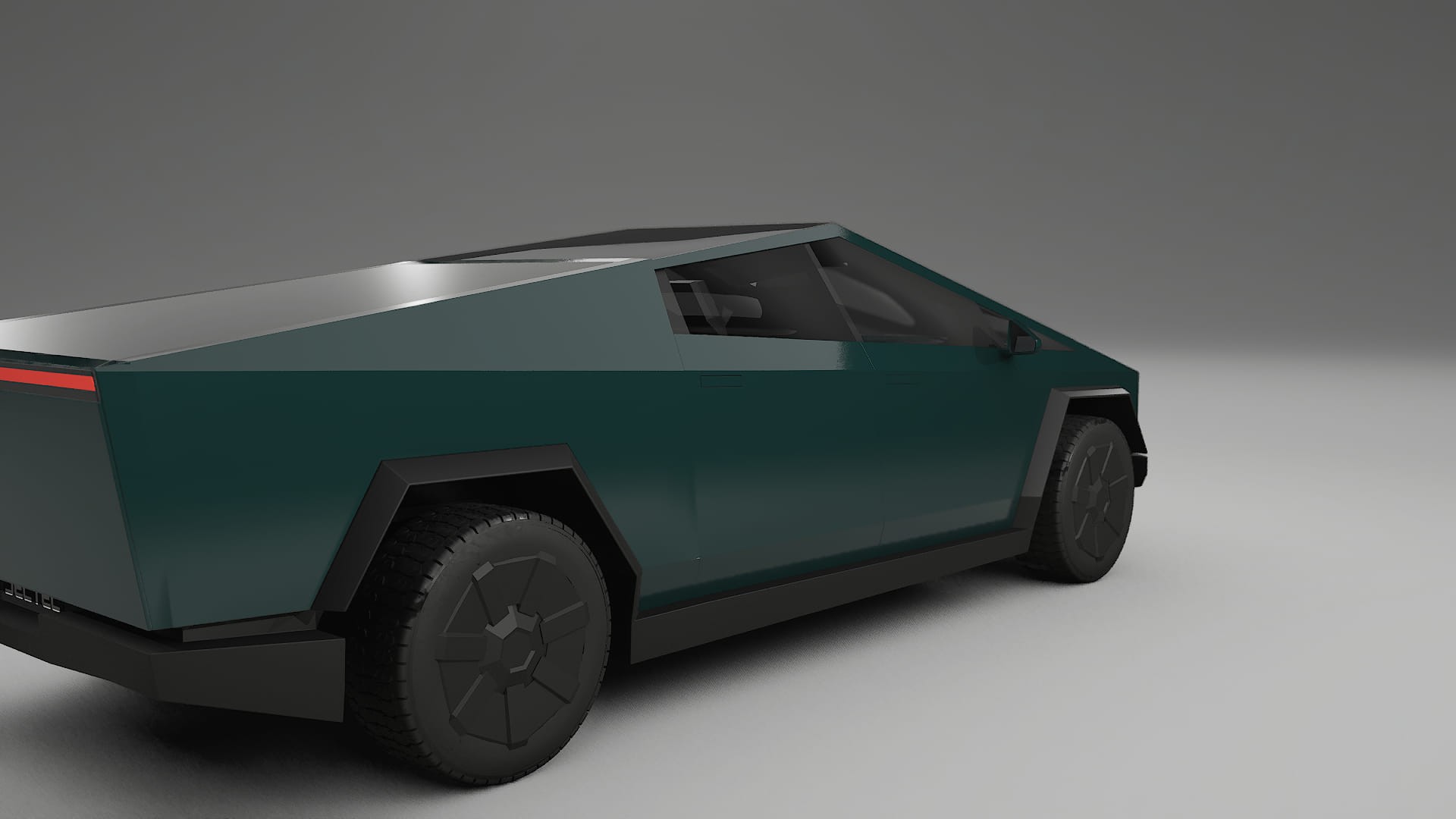 Tesla Cybertruck Film de Protecție pentru Vopsea TPU | INFERNO PPF cu Schimbare de Culoare – Kit Complet Predecupat