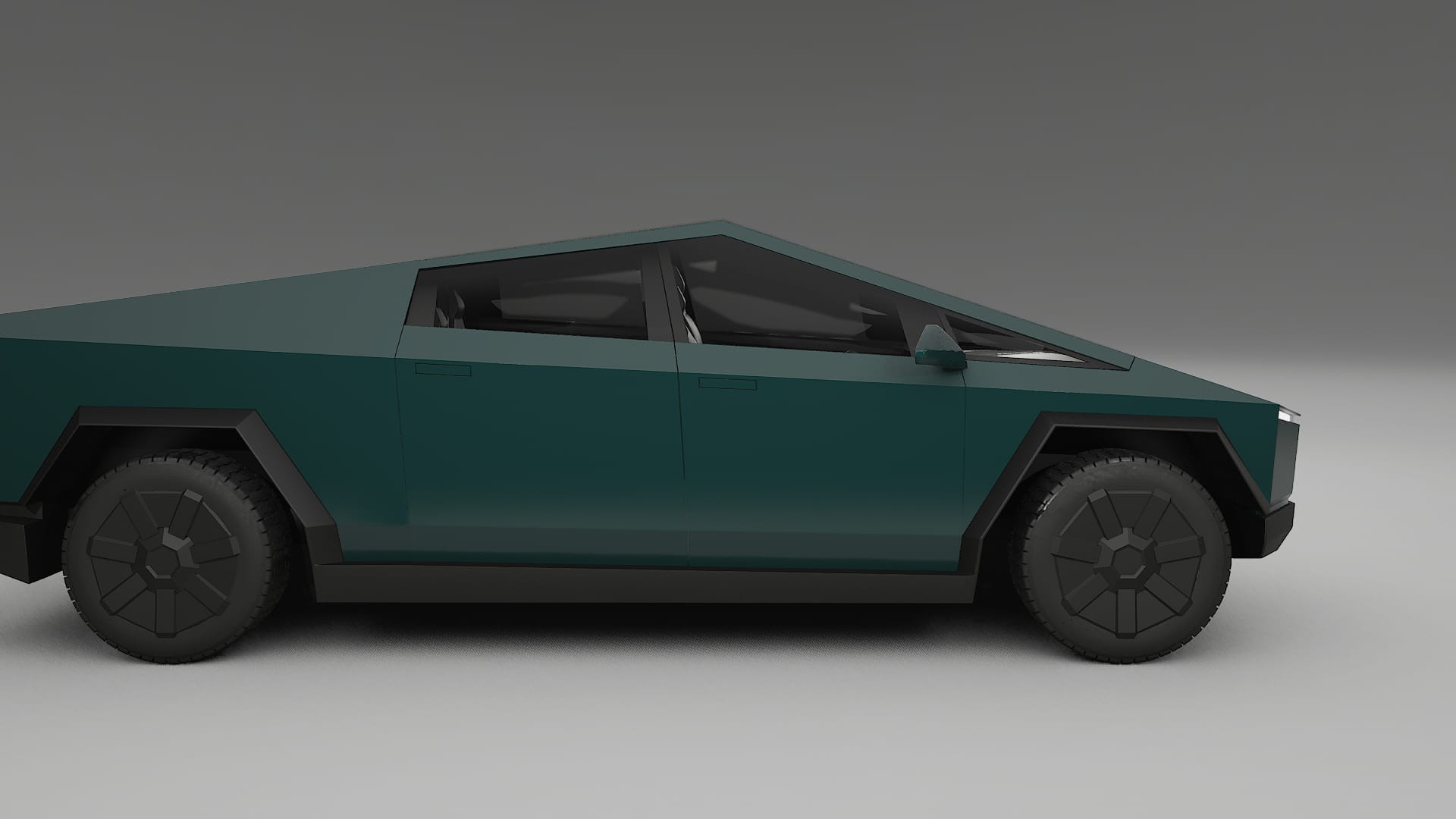 Tesla Cybertruck Film de Protecție pentru Vopsea TPU | INFERNO PPF cu Schimbare de Culoare – Kit Complet Predecupat