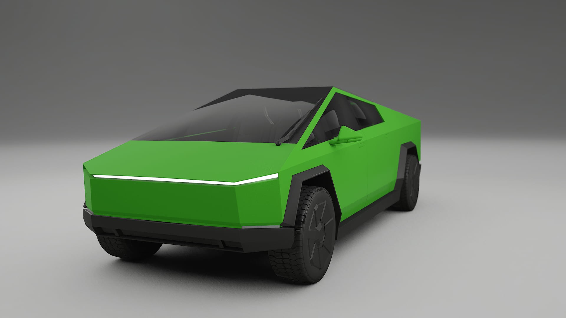 Tesla Cybertruck Film de Protecție pentru Vopsea TPU | VENOM PPF cu Schimbare de Culoare – Kit Complet Predecupat