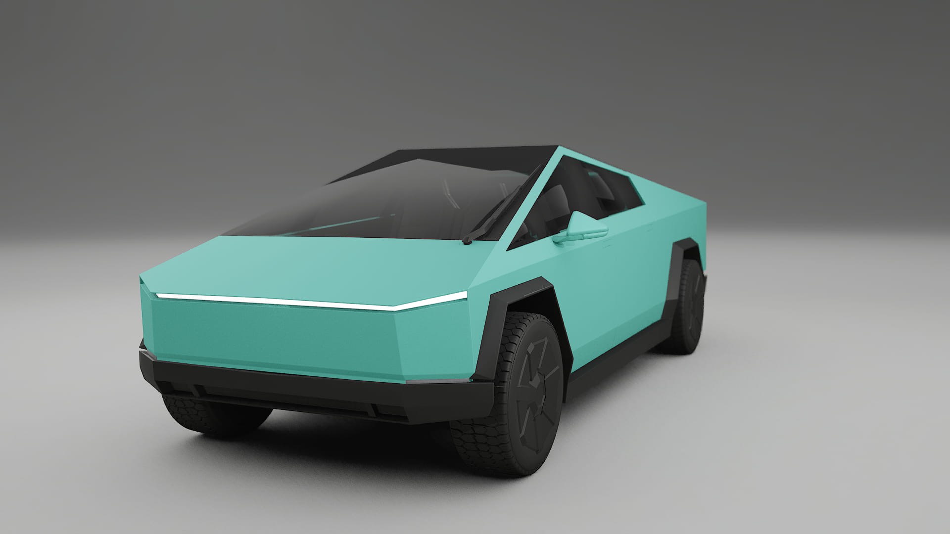 Tesla Cybertruck Film de Protecție pentru Vopsea TPU | FROST PPF cu Schimbare de Culoare – Kit Complet Predecupat