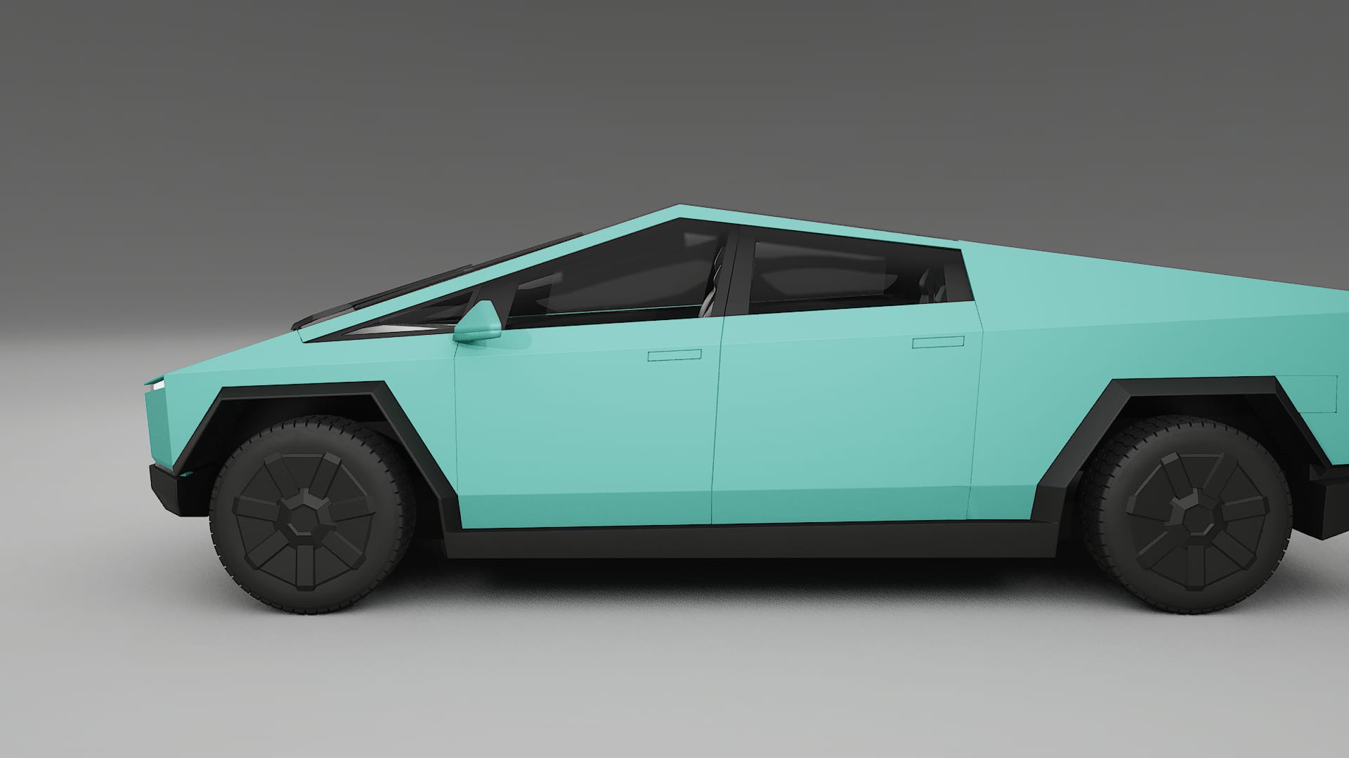 Tesla Cybertruck Film de Protecție pentru Vopsea TPU | FROST PPF cu Schimbare de Culoare – Kit Complet Predecupat