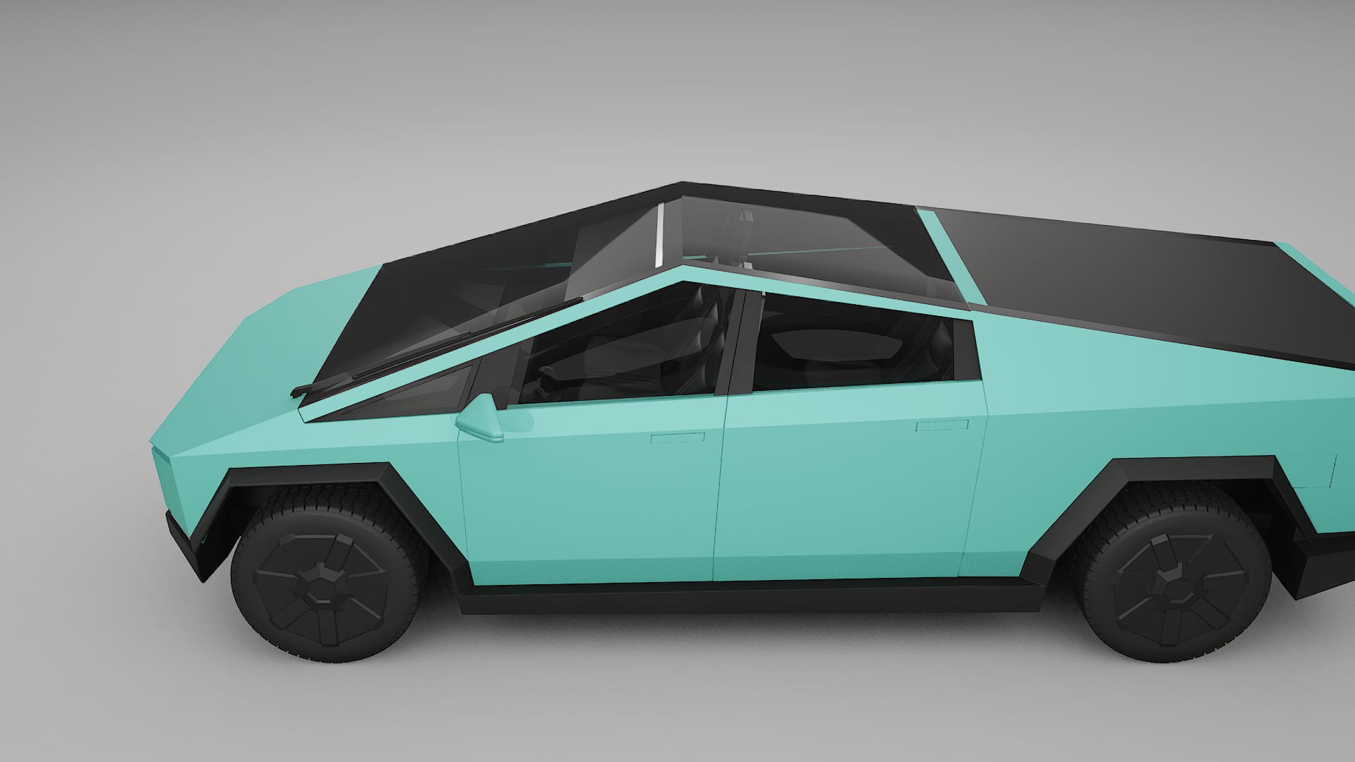 Tesla Cybertruck Film de Protecție pentru Vopsea TPU | FROST PPF cu Schimbare de Culoare – Kit Complet Predecupat