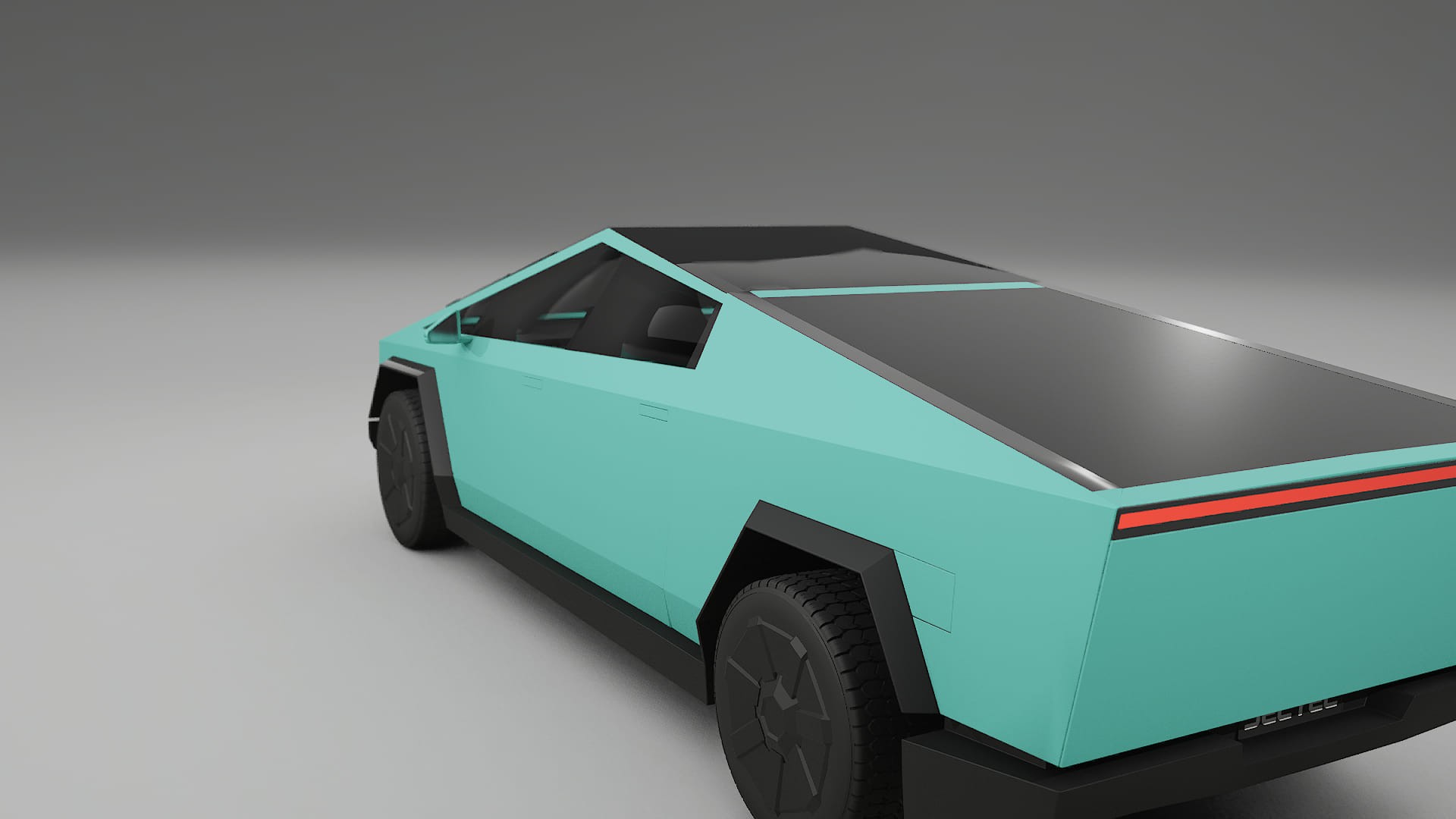 Tesla Cybertruck Film de Protecție pentru Vopsea TPU | FROST PPF cu Schimbare de Culoare – Kit Complet Predecupat