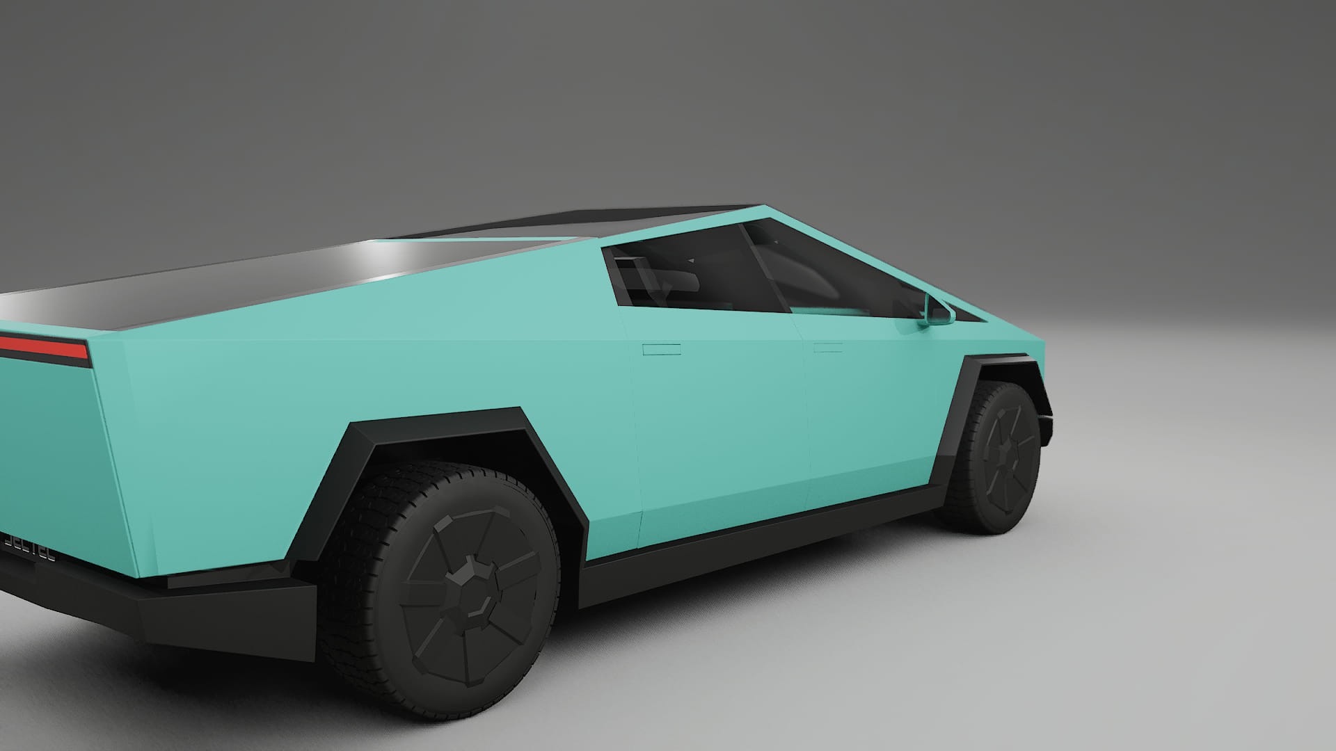 Tesla Cybertruck Film de Protecție pentru Vopsea TPU | FROST PPF cu Schimbare de Culoare – Kit Complet Predecupat