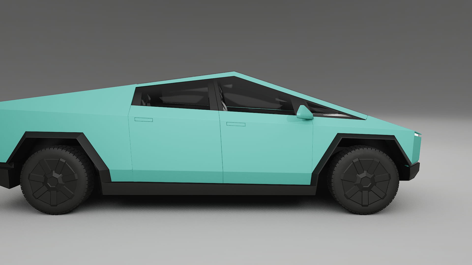 Tesla Cybertruck Film de Protecție pentru Vopsea TPU | FROST PPF cu Schimbare de Culoare – Kit Complet Predecupat