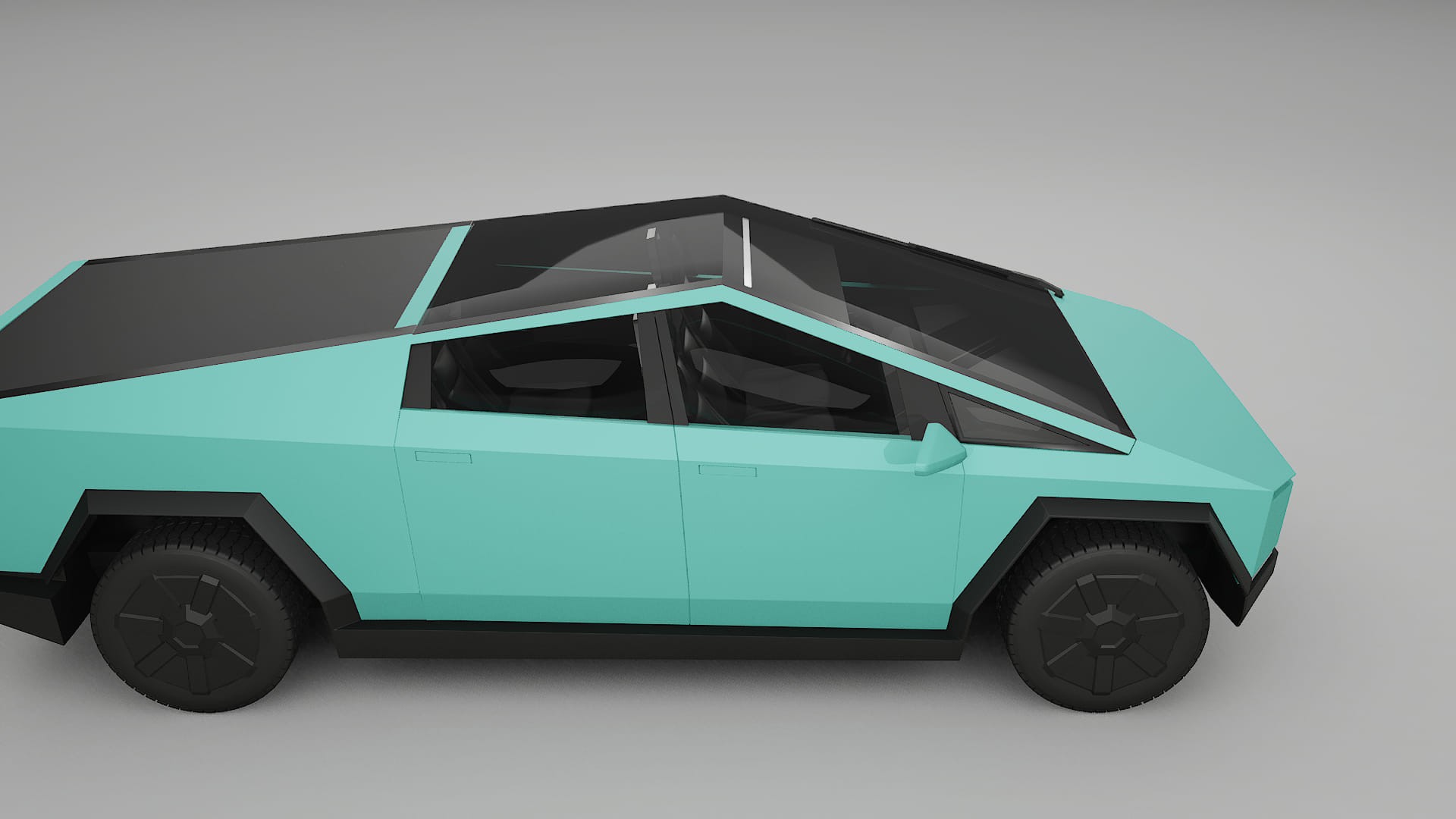 Tesla Cybertruck Film de Protecție pentru Vopsea TPU | FROST PPF cu Schimbare de Culoare – Kit Complet Predecupat