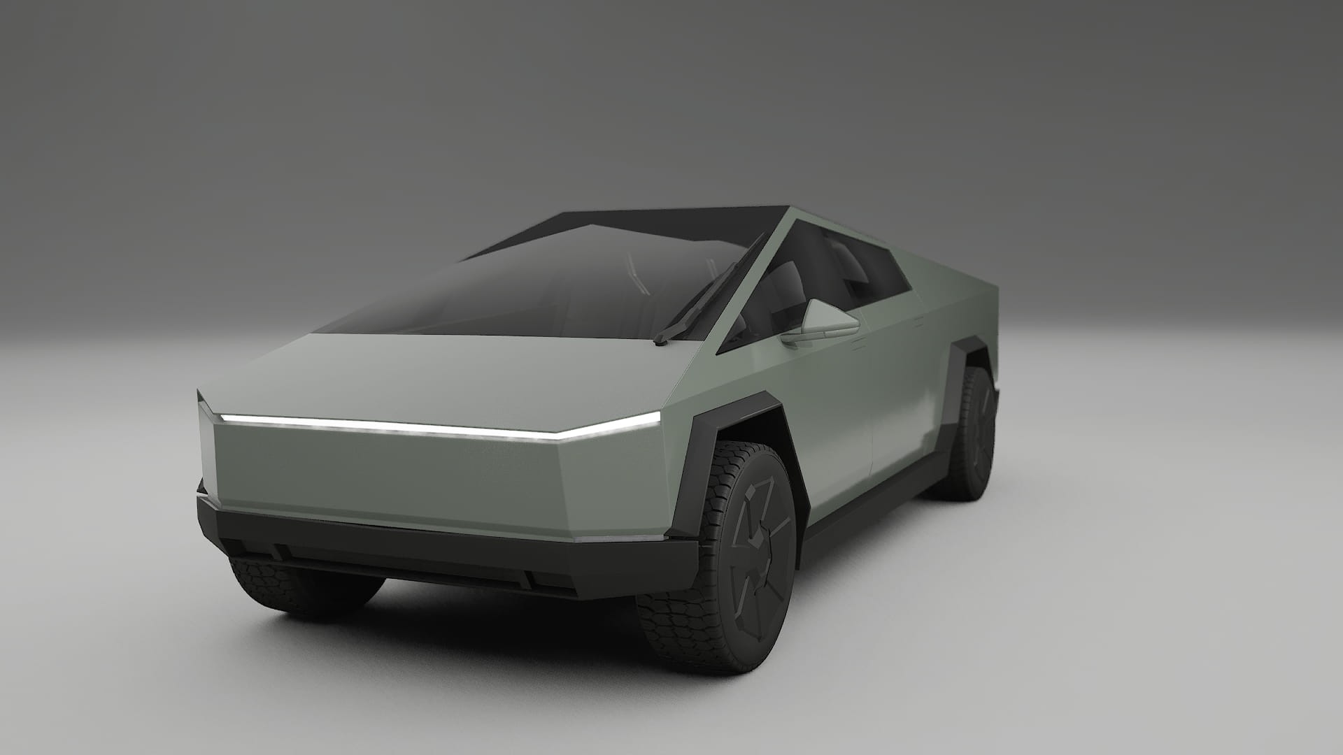 Tesla Cybertruck Film de Protecție pentru Vopsea TPU | SLATE PPF cu Schimbare de Culoare – Kit Complet Predecupat