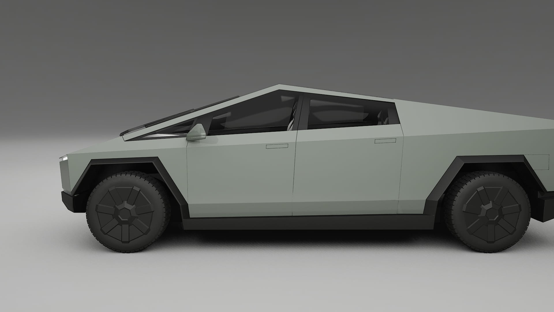 Tesla Cybertruck Film de Protecție pentru Vopsea TPU | SLATE PPF cu Schimbare de Culoare – Kit Complet Predecupat