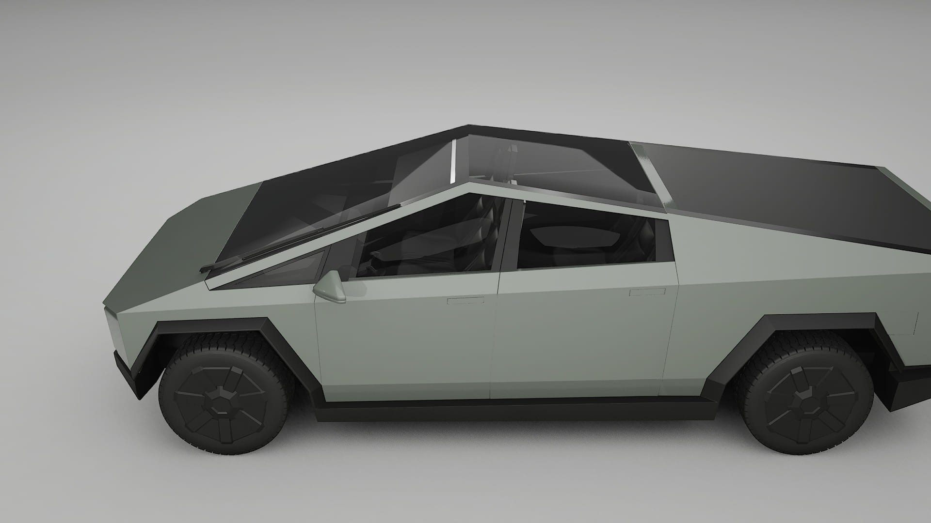 Tesla Cybertruck Film de Protecție pentru Vopsea TPU | SLATE PPF cu Schimbare de Culoare – Kit Complet Predecupat