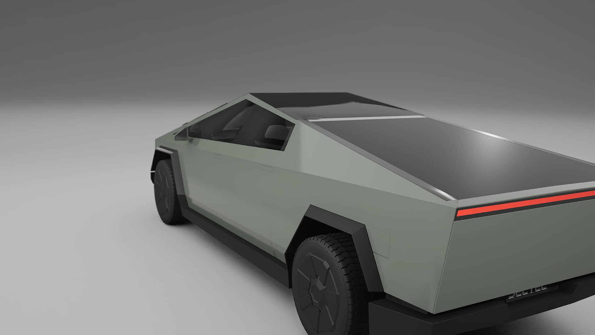 Tesla Cybertruck Film de Protecție pentru Vopsea TPU | SLATE PPF cu Schimbare de Culoare – Kit Complet Predecupat