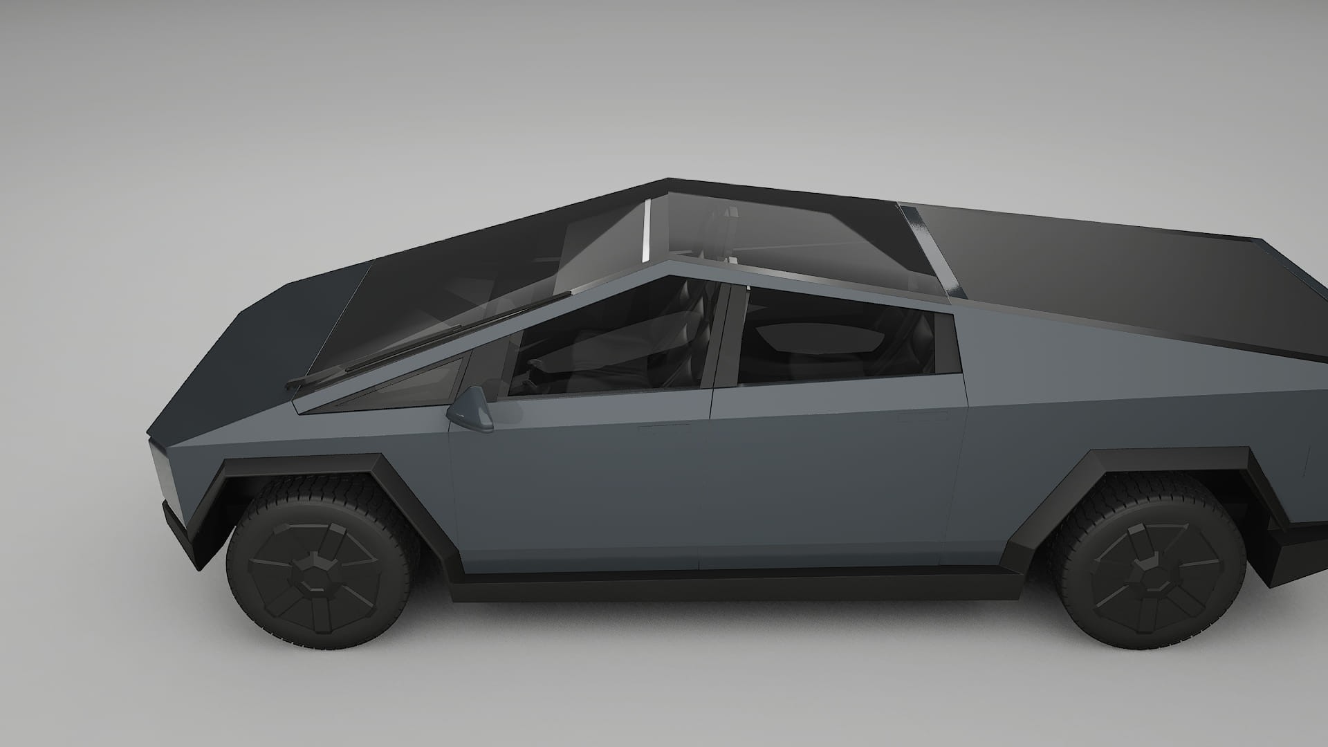 Tesla Cybertruck Film de Protecție pentru Vopsea TPU | GRANITE PPF cu Schimbare de Culoare – Kit Complet Predecupat