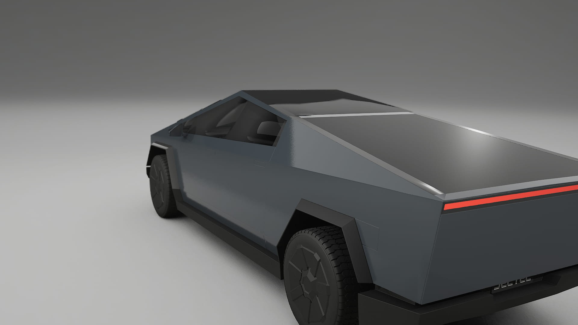 Tesla Cybertruck Film de Protecție pentru Vopsea TPU | GRANITE PPF cu Schimbare de Culoare – Kit Complet Predecupat