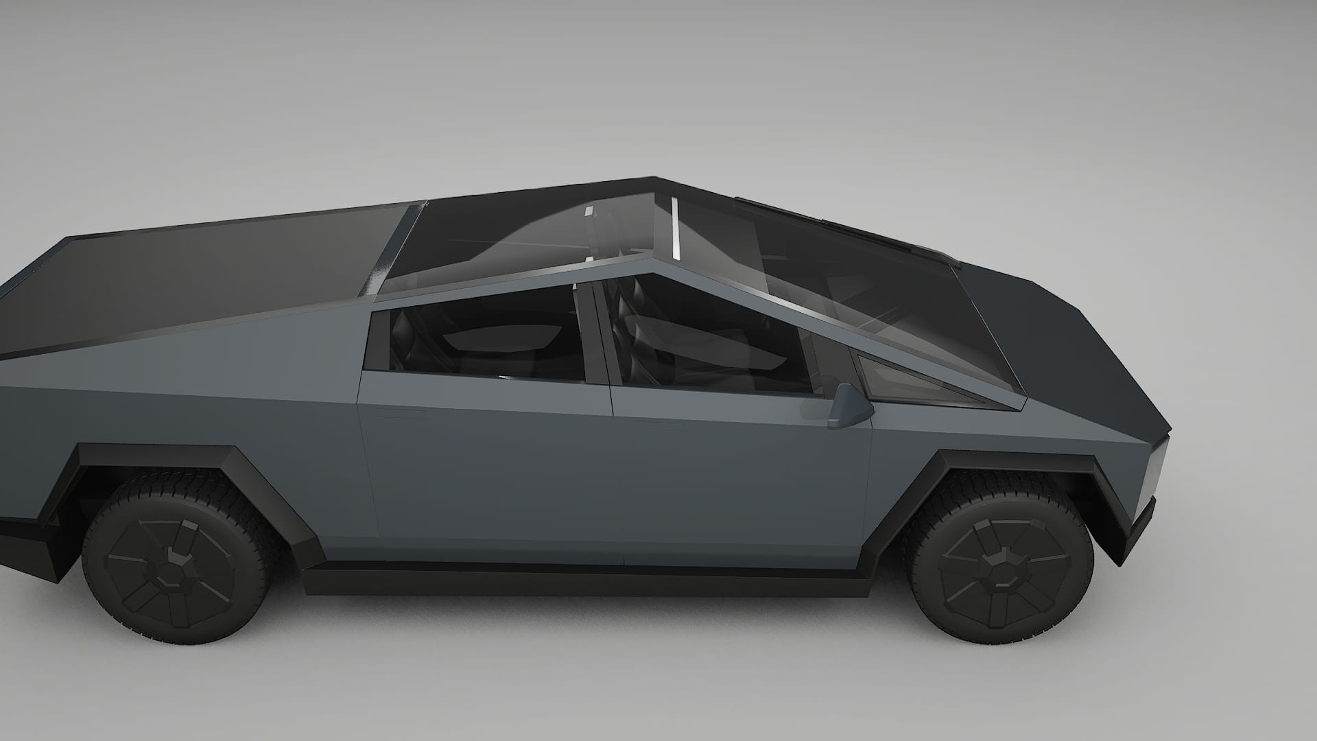 Tesla Cybertruck Film de Protecție pentru Vopsea TPU | GRANITE PPF cu Schimbare de Culoare – Kit Complet Predecupat