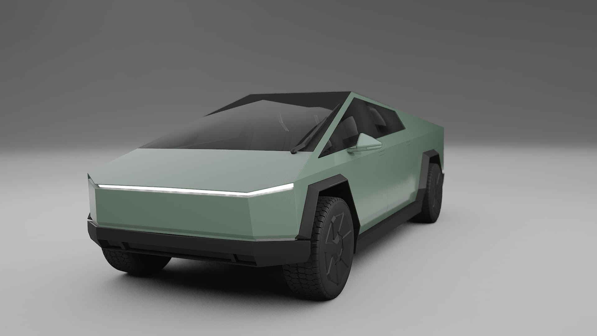 Tesla Cybertruck Film de Protecție pentru Vopsea TPU | CINDER PPF cu Schimbare de Culoare – Kit Complet Predecupat