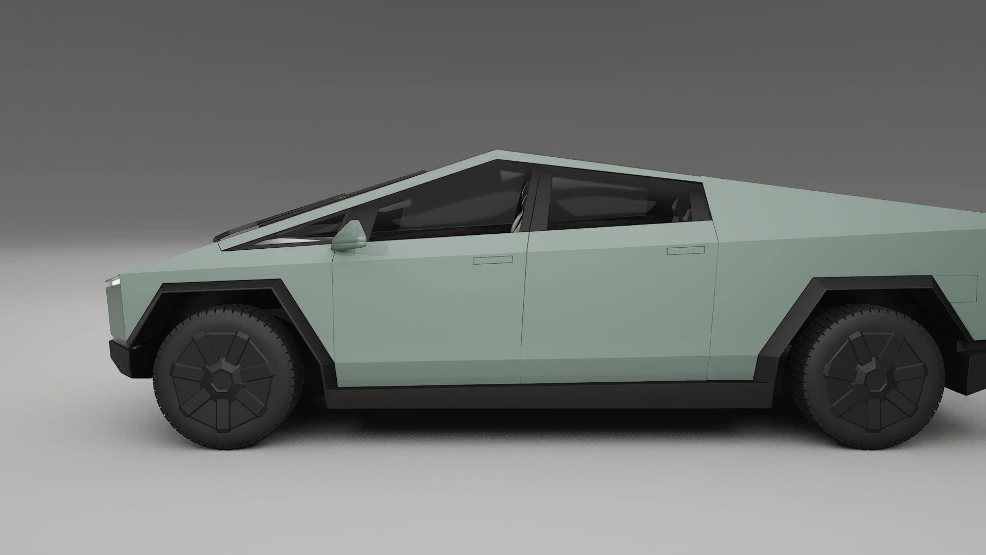 Tesla Cybertruck Film de Protecție pentru Vopsea TPU | CINDER PPF cu Schimbare de Culoare – Kit Complet Predecupat