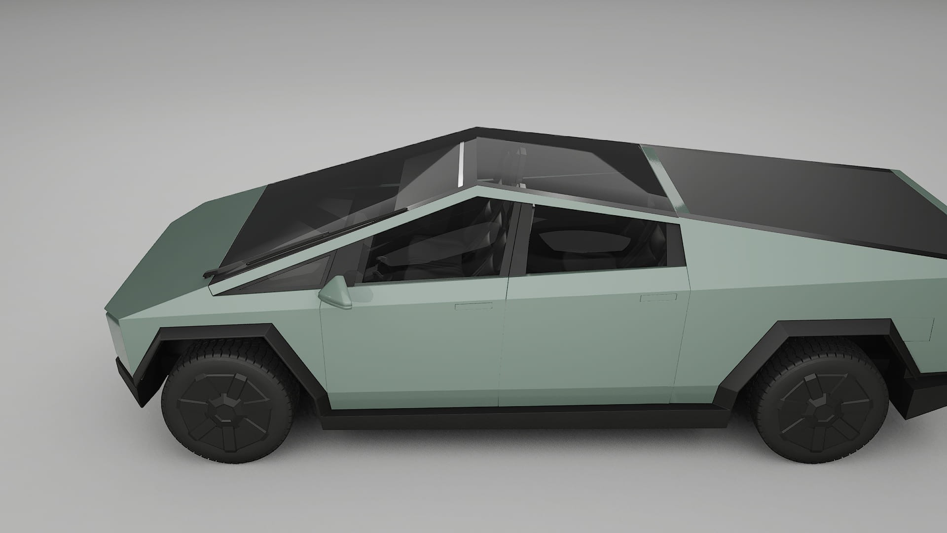 Tesla Cybertruck Film de Protecție pentru Vopsea TPU | CINDER PPF cu Schimbare de Culoare – Kit Complet Predecupat