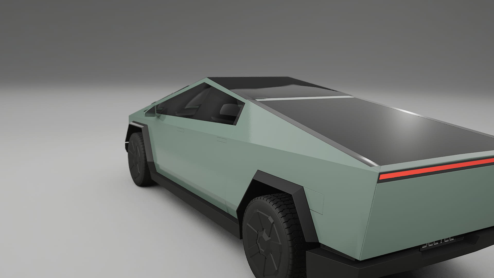 Tesla Cybertruck Film de Protecție pentru Vopsea TPU | CINDER PPF cu Schimbare de Culoare – Kit Complet Predecupat