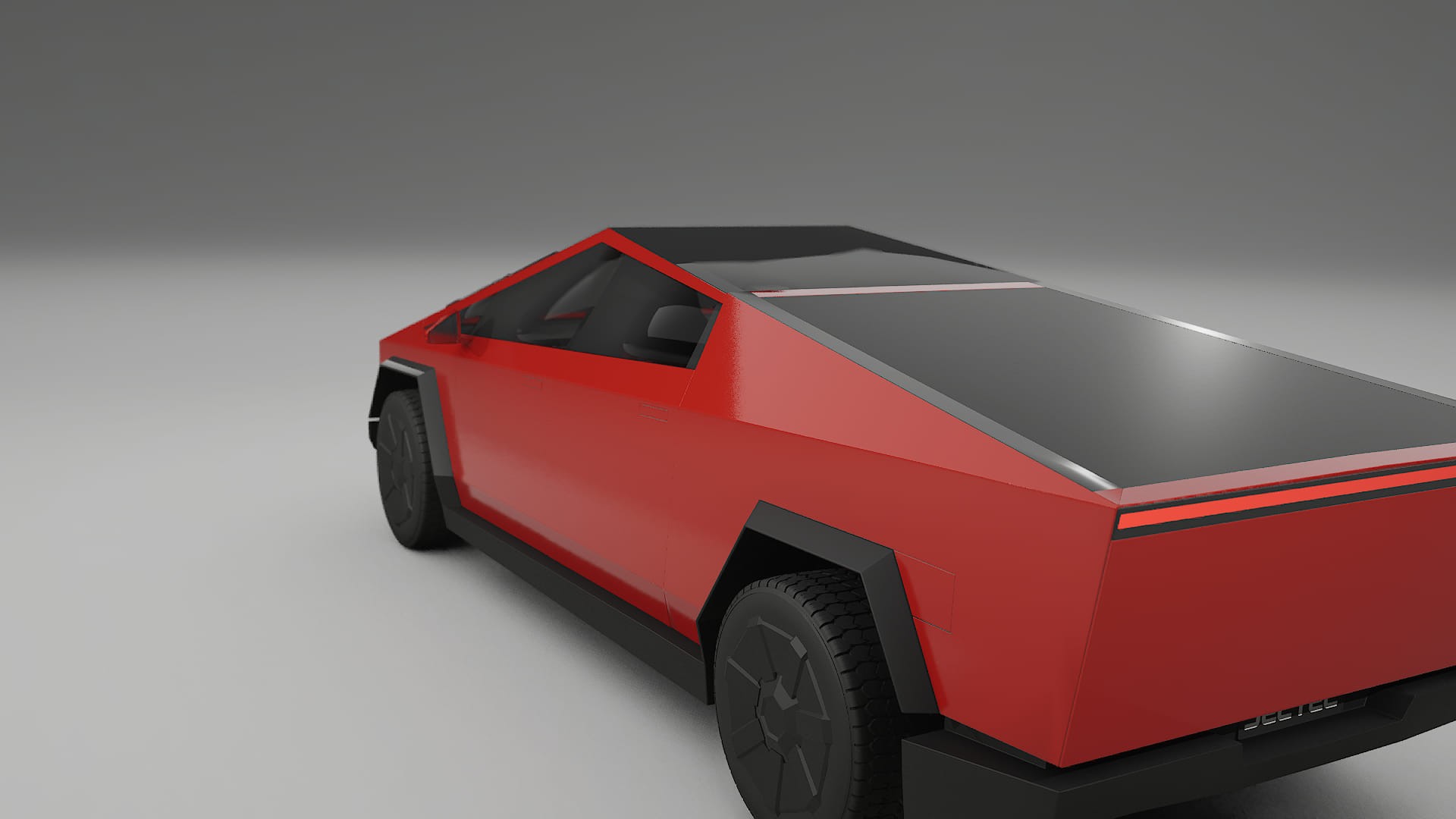 Tesla Cybertruck Film de Protecție pentru Vopsea TPU | BLAZE PPF cu Schimbare de Culoare – Kit Complet Predecupat