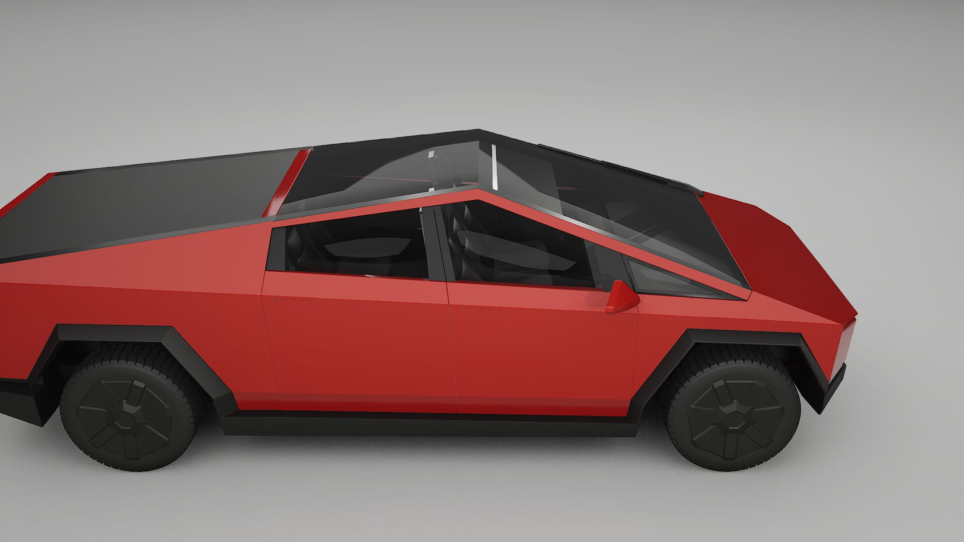 Tesla Cybertruck Film de Protecție pentru Vopsea TPU | BLAZE PPF cu Schimbare de Culoare – Kit Complet Predecupat