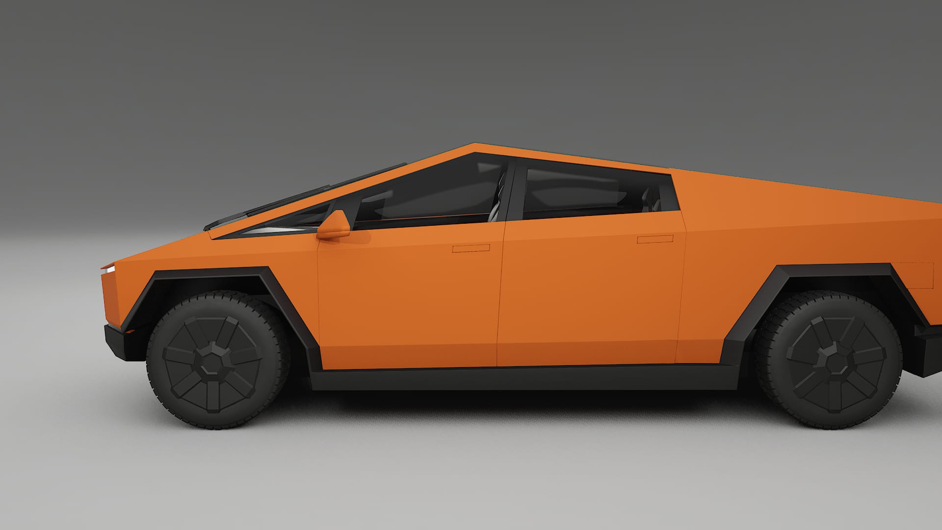 Tesla Cybertruck Film de Protecție pentru Vopsea TPU | ROCKET PPF cu Schimbare de Culoare – Kit Complet Predecupat