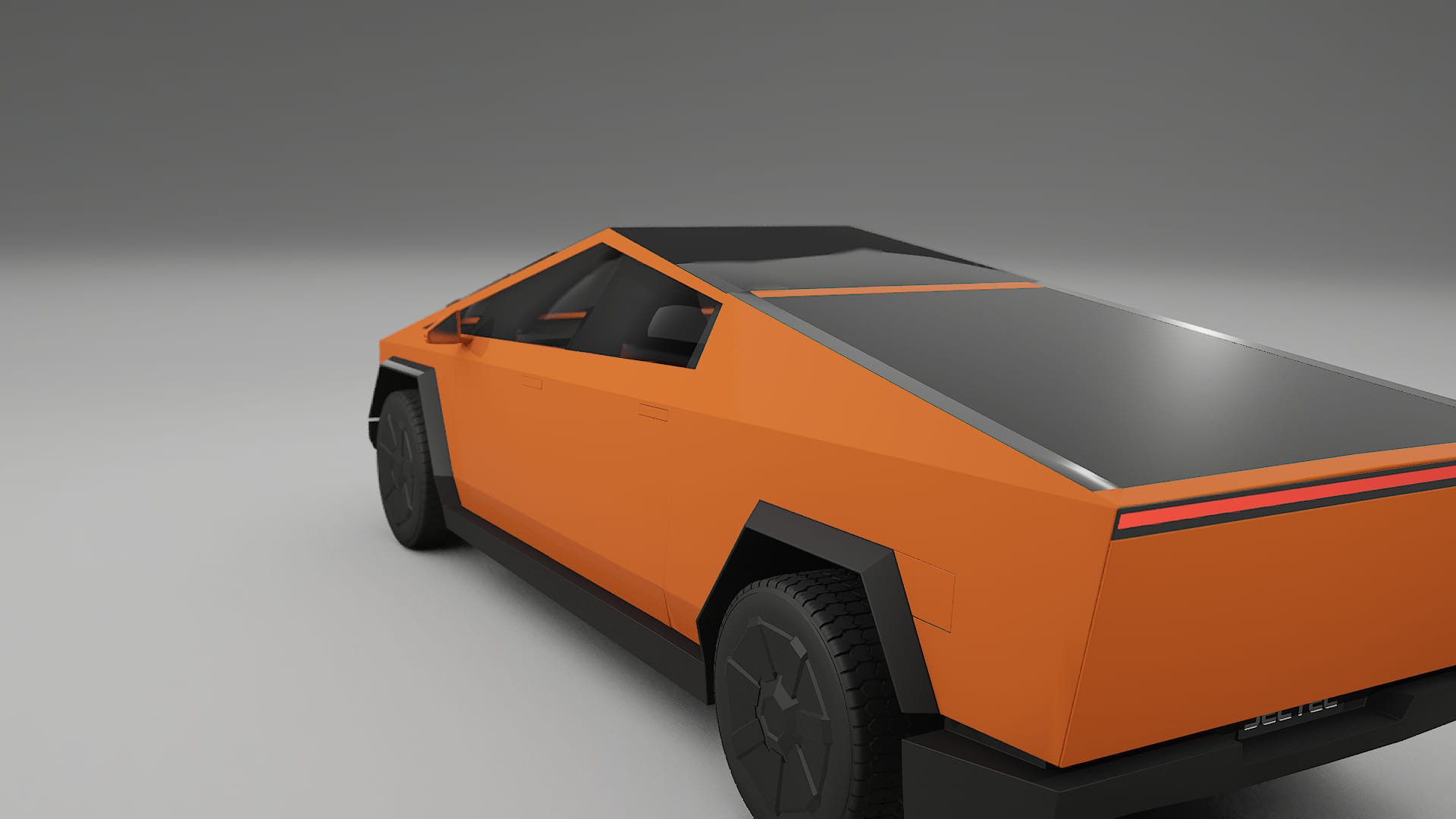 Tesla Cybertruck Film de Protecție pentru Vopsea TPU | ROCKET PPF cu Schimbare de Culoare – Kit Complet Predecupat